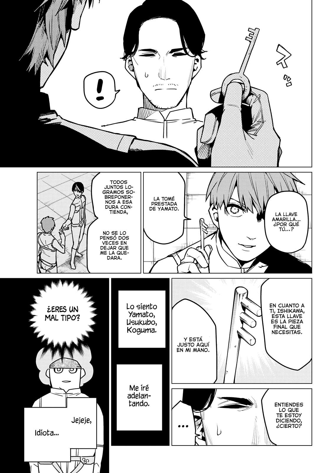Sentai Daishikkaku Capitulo 30: Los exámenes de Bailong: Enfrentando al equipo de cadetes, parte 2 página 8