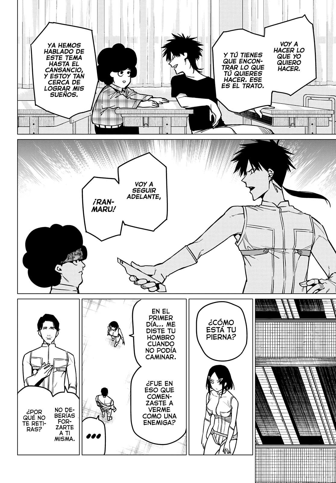 Sentai Daishikkaku Capitulo 31: Los exámenes de Bailong: Enfrentando al equipo de cadetes, parte 3 página 11