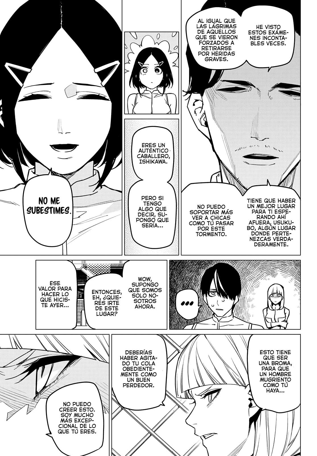 Sentai Daishikkaku Capitulo 31: Los exámenes de Bailong: Enfrentando al equipo de cadetes, parte 3 página 12