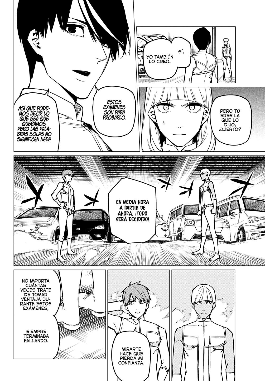 Sentai Daishikkaku Capitulo 31: Los exámenes de Bailong: Enfrentando al equipo de cadetes, parte 3 página 13