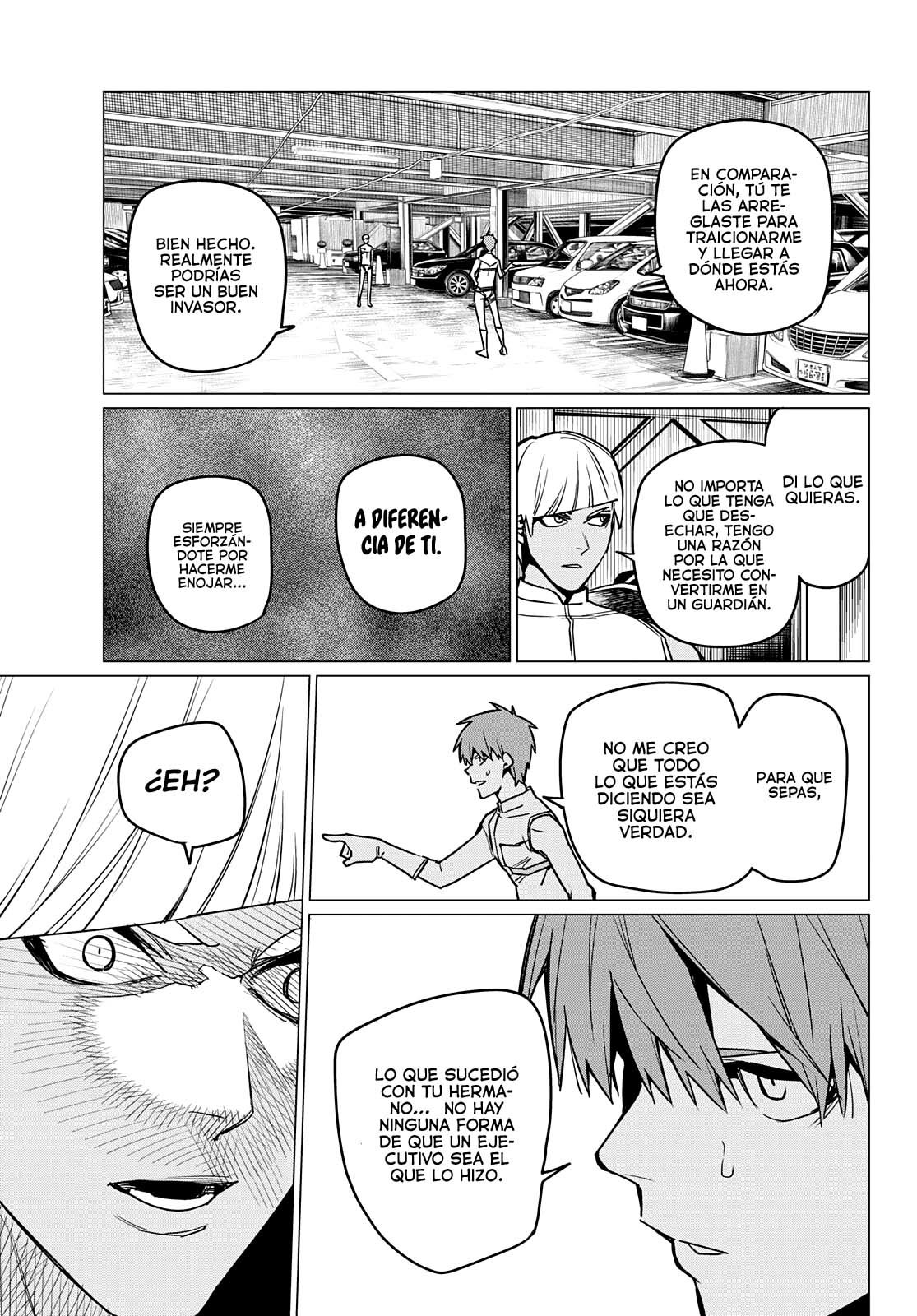 Sentai Daishikkaku Capitulo 31: Los exámenes de Bailong: Enfrentando al equipo de cadetes, parte 3 página 14