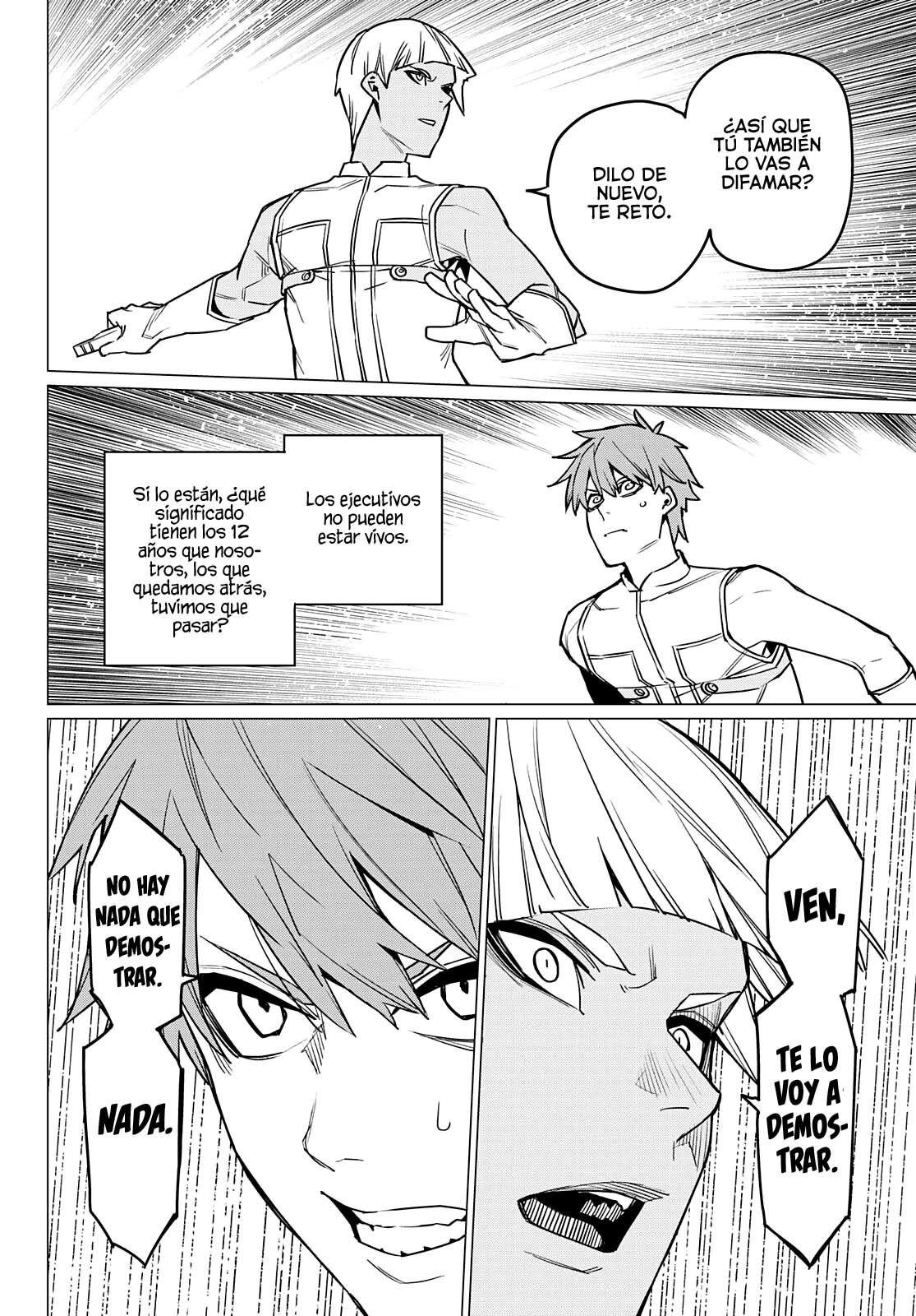 Sentai Daishikkaku Capitulo 31: Los exámenes de Bailong: Enfrentando al equipo de cadetes, parte 3 página 15