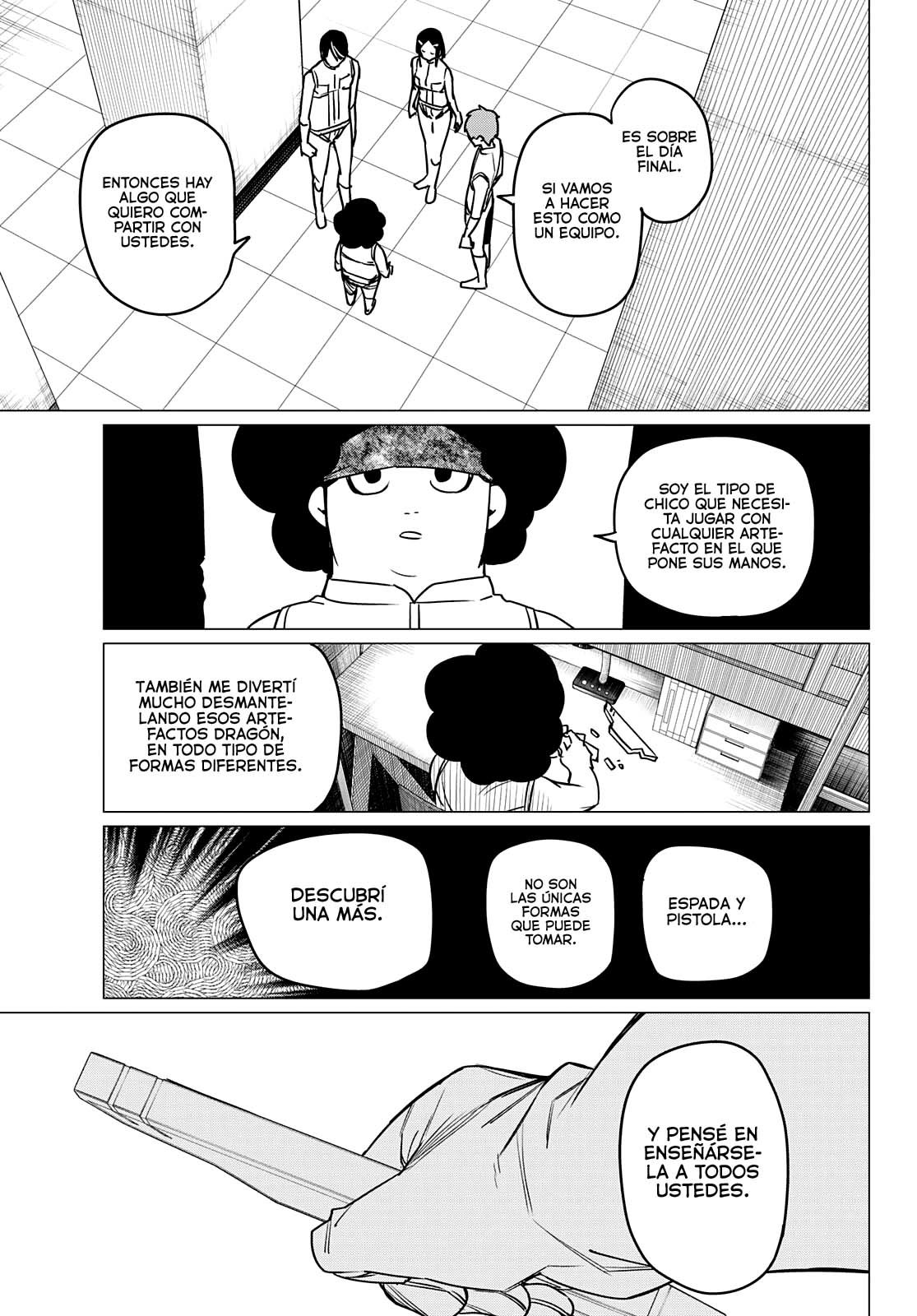 Sentai Daishikkaku Capitulo 31: Los exámenes de Bailong: Enfrentando al equipo de cadetes, parte 3 página 16