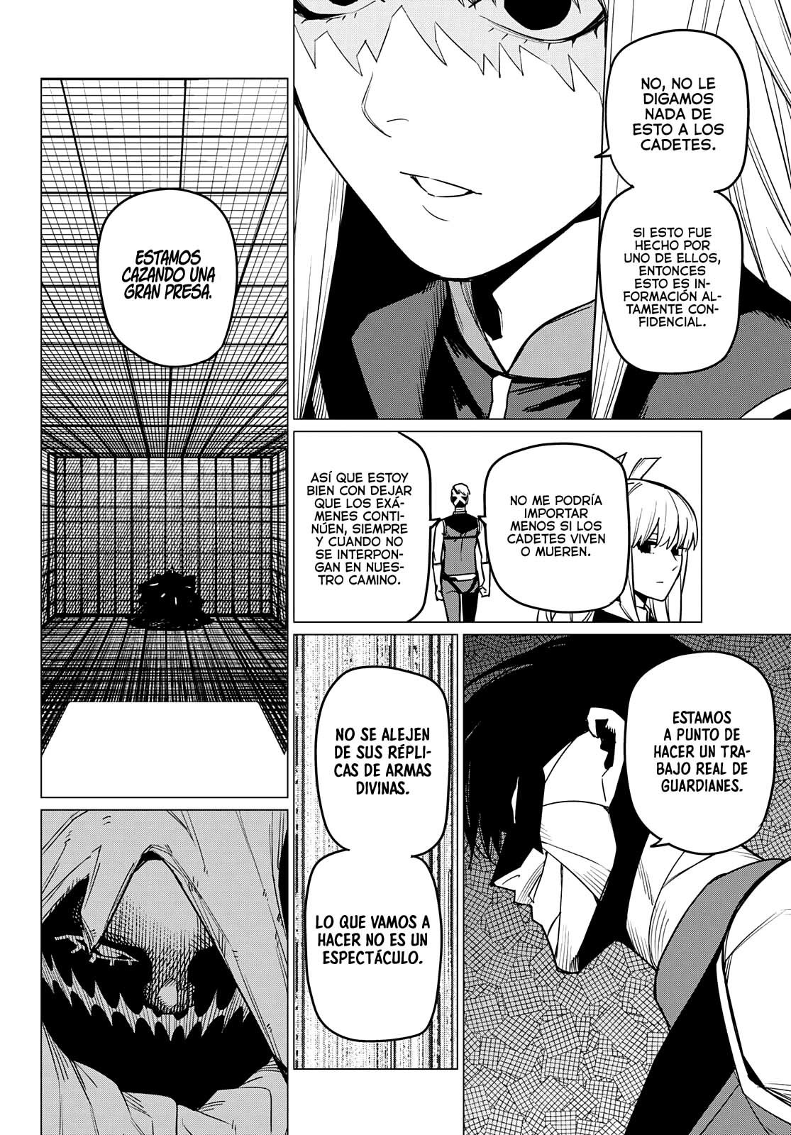 Sentai Daishikkaku Capitulo 31: Los exámenes de Bailong: Enfrentando al equipo de cadetes, parte 3 página 5