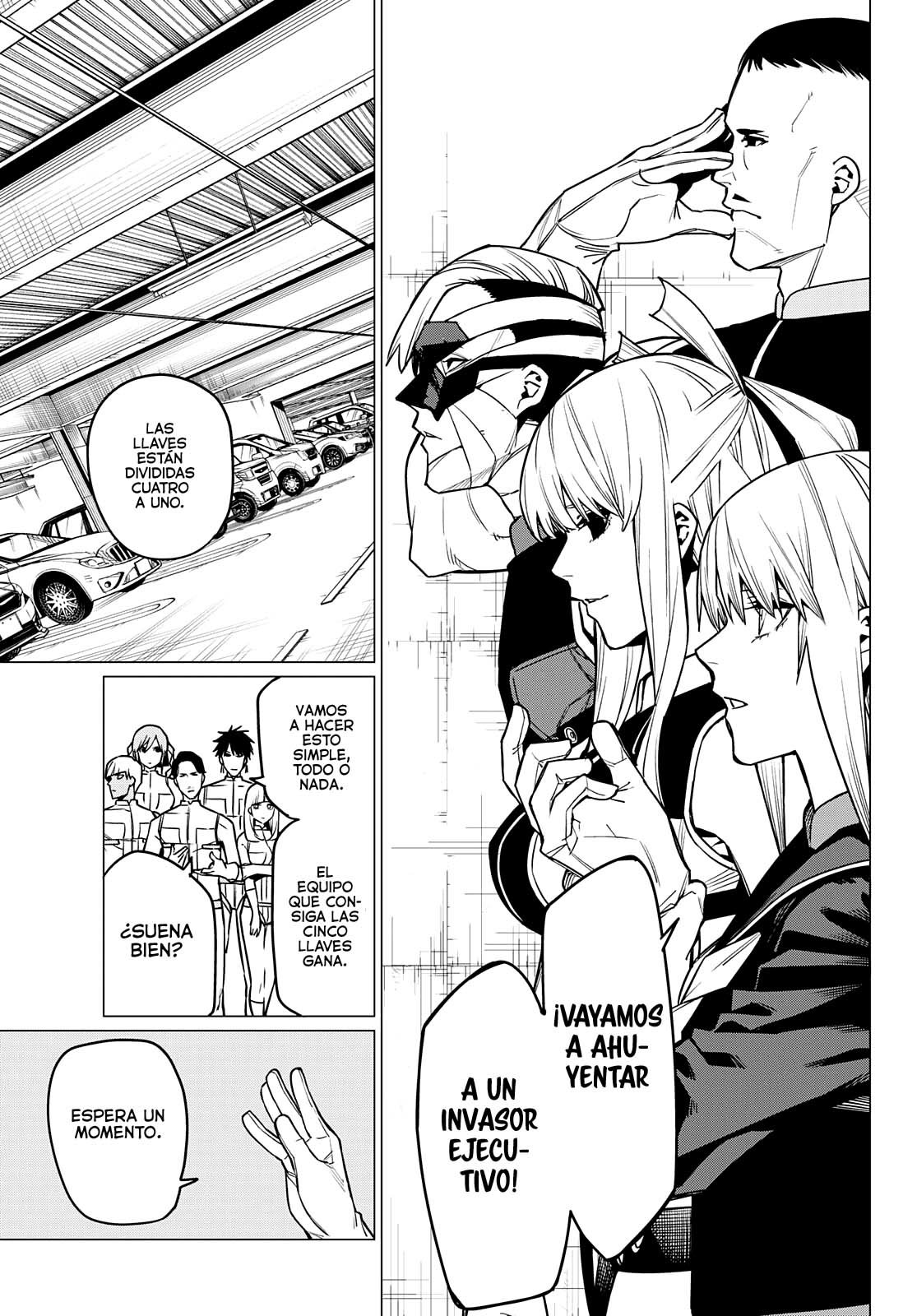 Sentai Daishikkaku Capitulo 31: Los exámenes de Bailong: Enfrentando al equipo de cadetes, parte 3 página 6