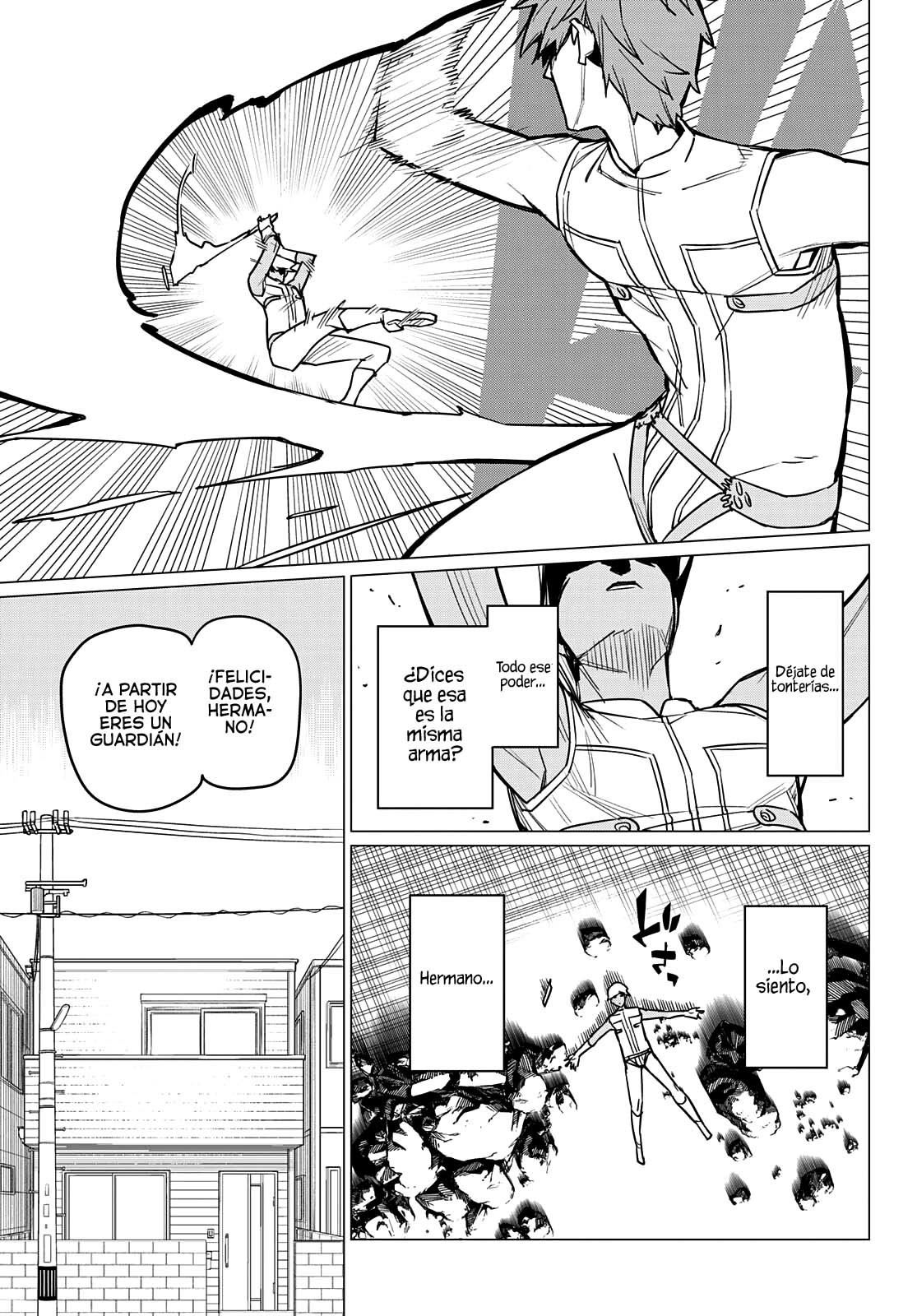 Sentai Daishikkaku Capitulo 32: Los exámenes de Bailong: Enfrentando al equipo de cadetes, parte 4. página 16