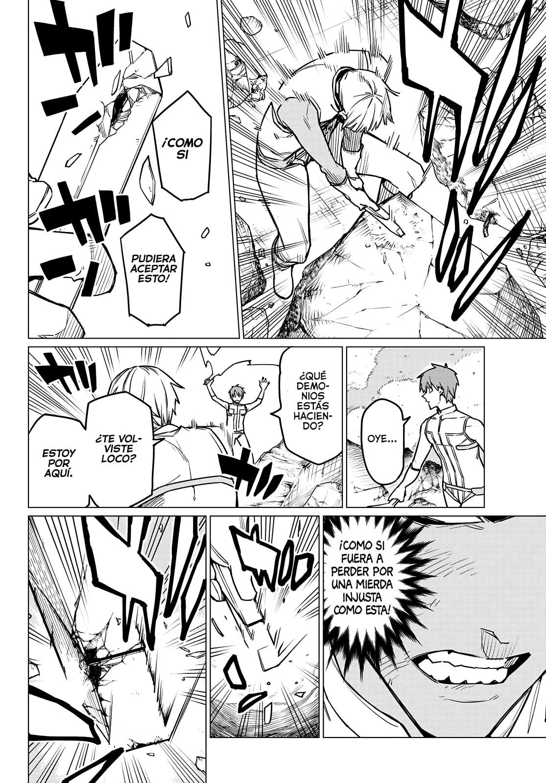 Sentai Daishikkaku Capitulo 32: Los exámenes de Bailong: Enfrentando al equipo de cadetes, parte 4. página 19
