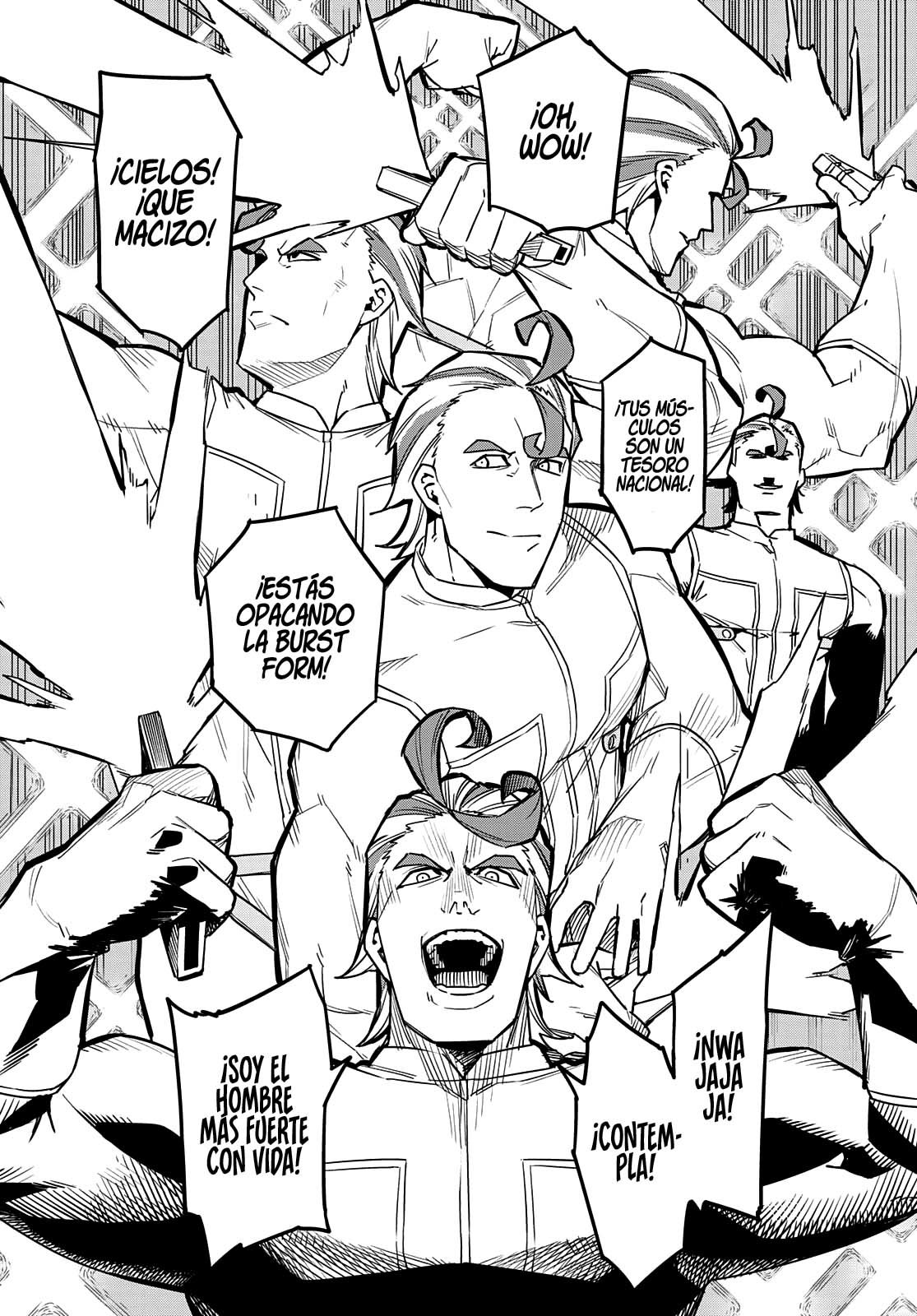 Sentai Daishikkaku Capitulo 33: Los exámenes de Bailong: Enfrentando al equipo de cadetes, parte 5 página 11