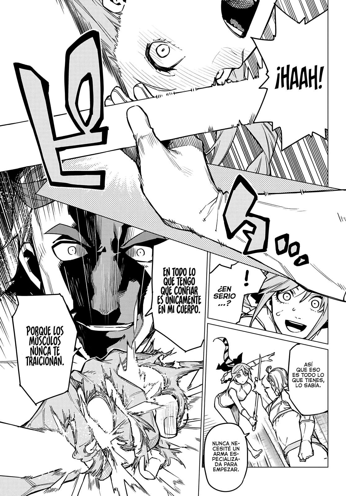 Sentai Daishikkaku Capitulo 33: Los exámenes de Bailong: Enfrentando al equipo de cadetes, parte 5 página 16