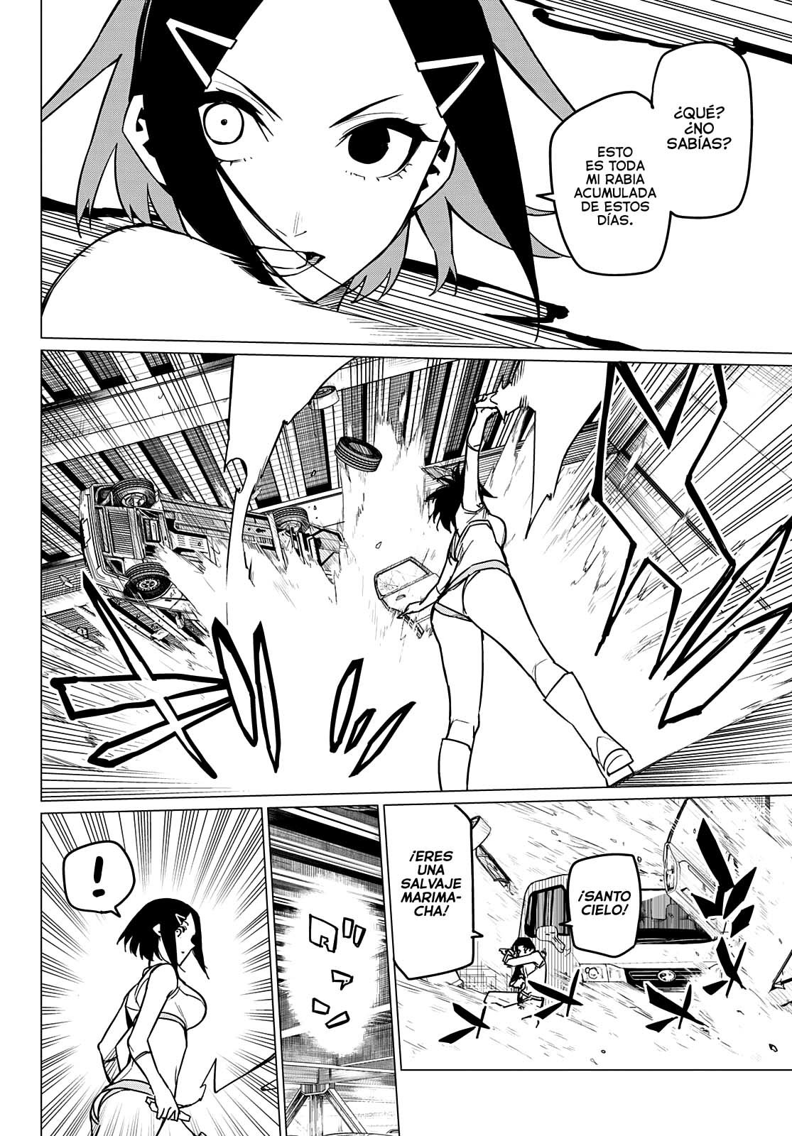 Sentai Daishikkaku Capitulo 33: Los exámenes de Bailong: Enfrentando al equipo de cadetes, parte 5 página 5