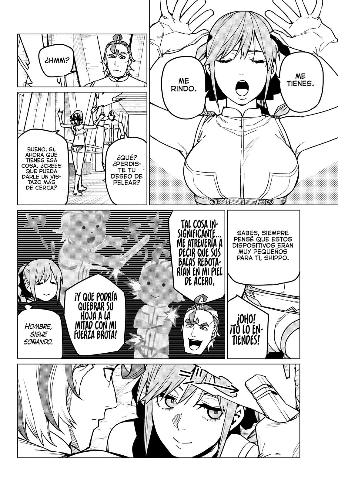 Sentai Daishikkaku Capitulo 33: Los exámenes de Bailong: Enfrentando al equipo de cadetes, parte 5 página 9