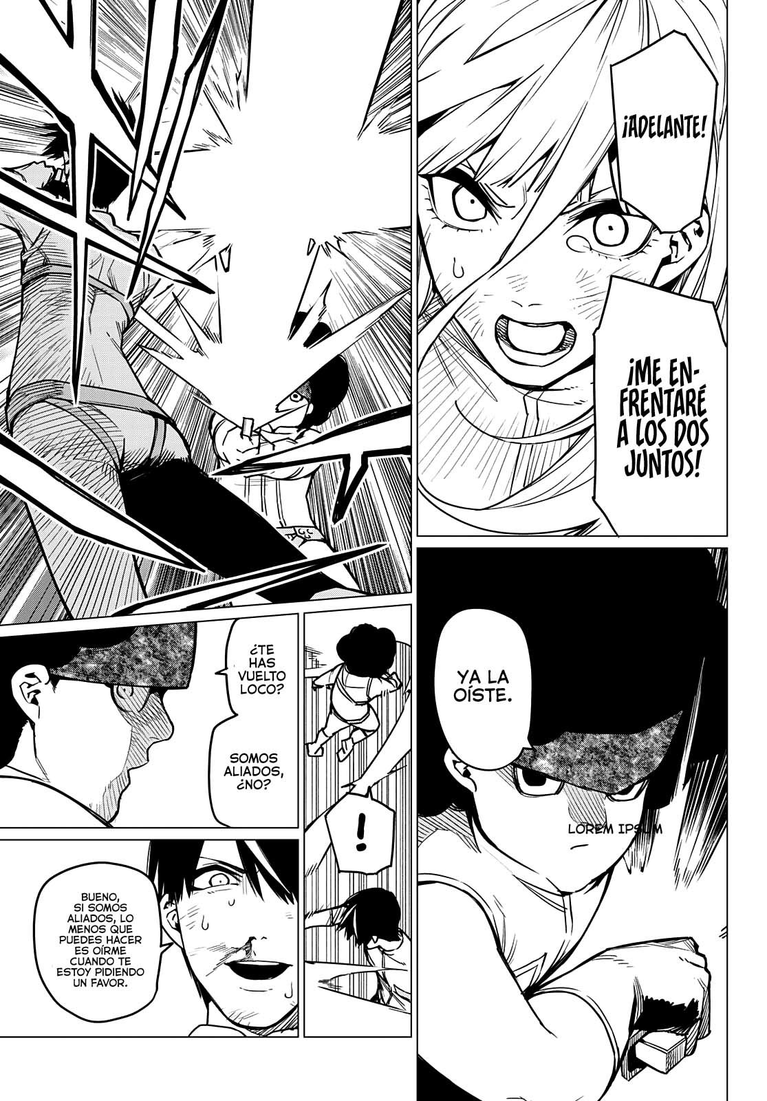 Sentai Daishikkaku Capitulo 34: Los exámenes de Bailong: Enfrentando al equipo de cadetes, parte 5 página 14