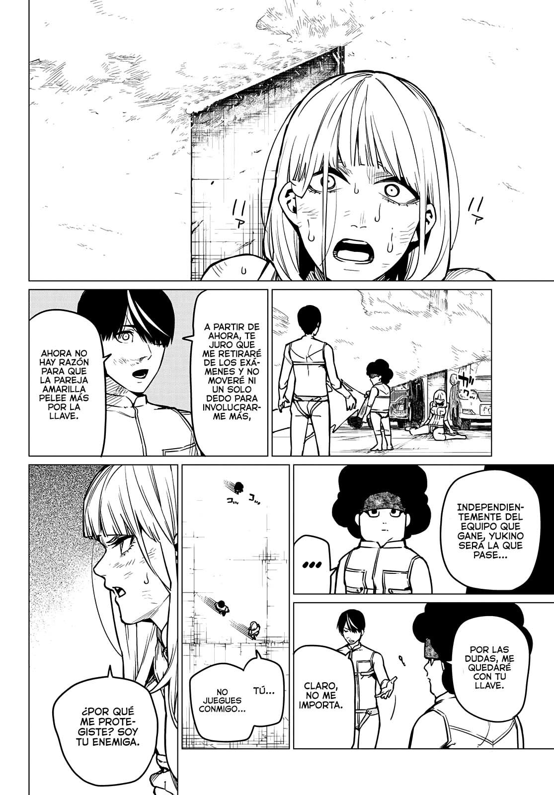 Sentai Daishikkaku Capitulo 34: Los exámenes de Bailong: Enfrentando al equipo de cadetes, parte 5 página 17