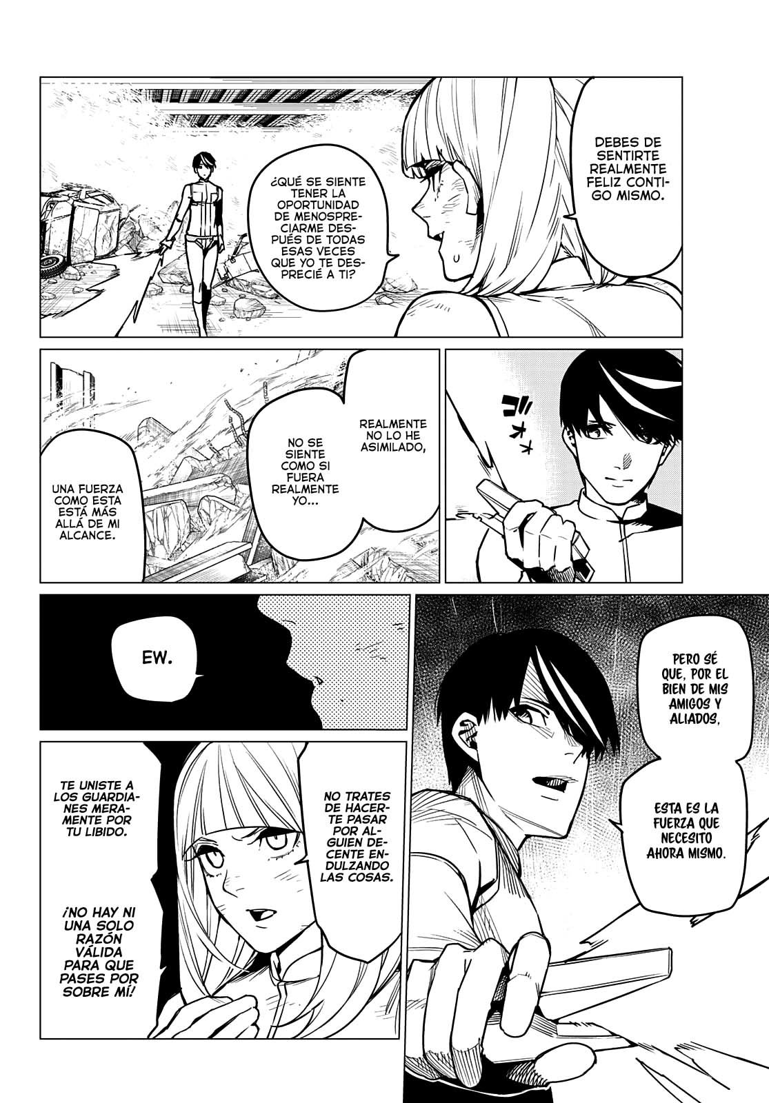 Sentai Daishikkaku Capitulo 34: Los exámenes de Bailong: Enfrentando al equipo de cadetes, parte 5 página 3