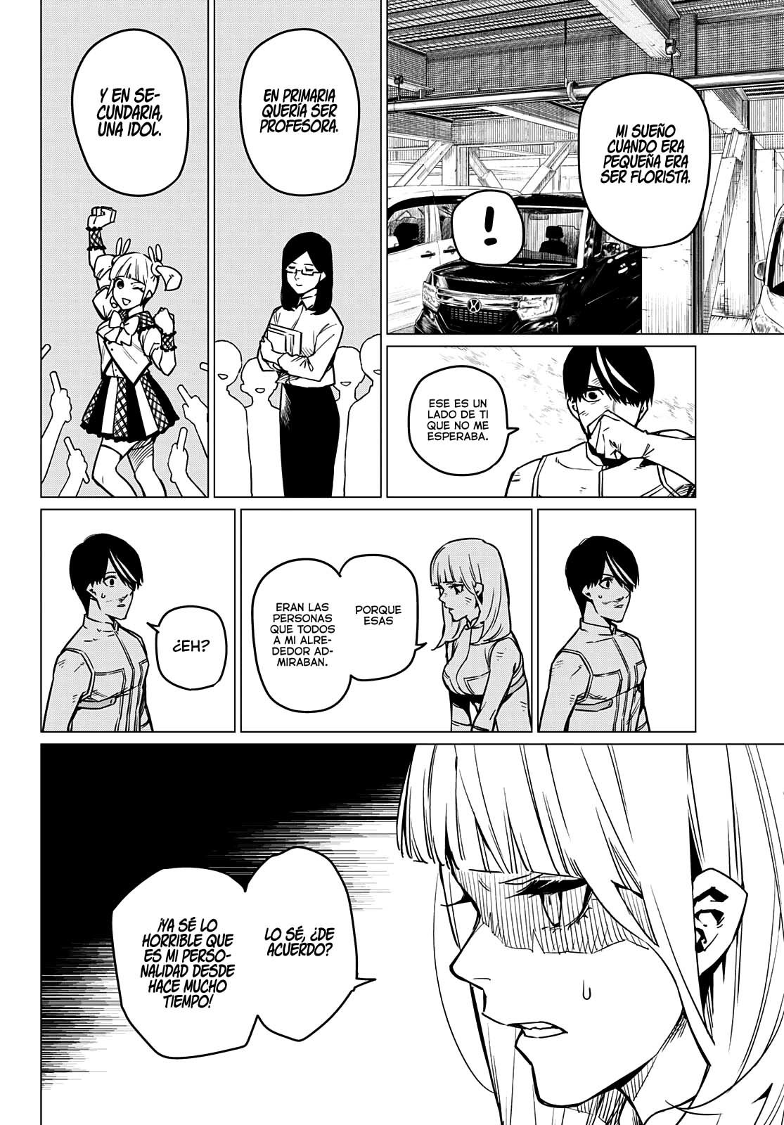 Sentai Daishikkaku Capitulo 34: Los exámenes de Bailong: Enfrentando al equipo de cadetes, parte 5 página 7