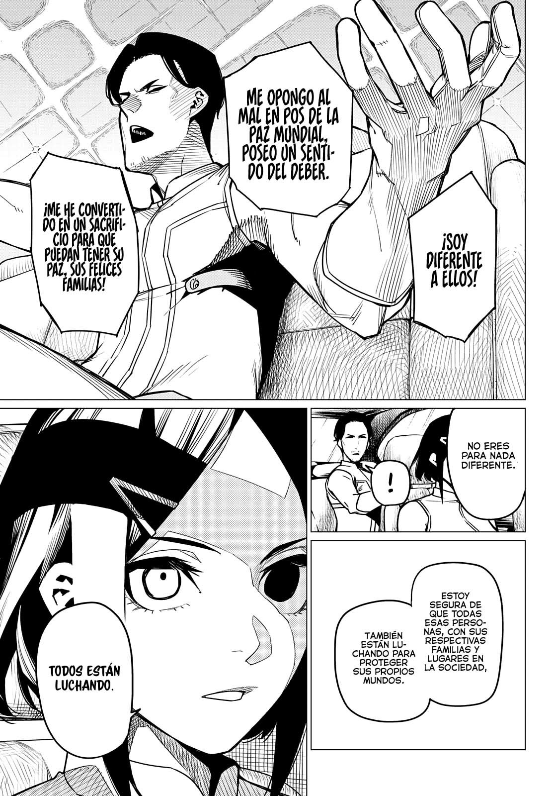 Sentai Daishikkaku Capitulo 35: Los exámenes de Bailong: Enfrentando al equipo de cadetes, Parte 7 página 10