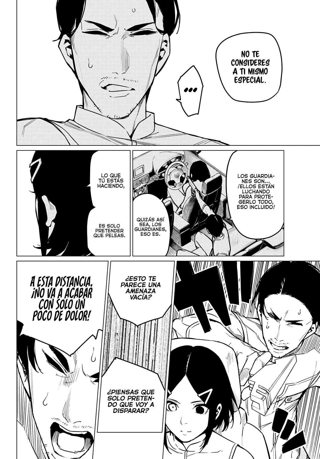 Sentai Daishikkaku Capitulo 35: Los exámenes de Bailong: Enfrentando al equipo de cadetes, Parte 7 página 11