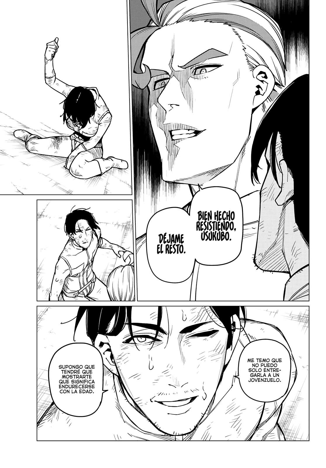 Sentai Daishikkaku Capitulo 35: Los exámenes de Bailong: Enfrentando al equipo de cadetes, Parte 7 página 16