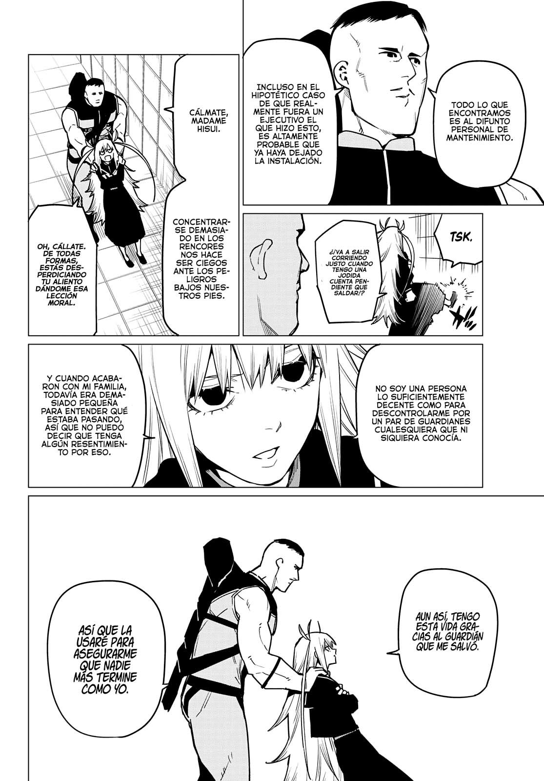 Sentai Daishikkaku Capitulo 35: Los exámenes de Bailong: Enfrentando al equipo de cadetes, Parte 7 página 7