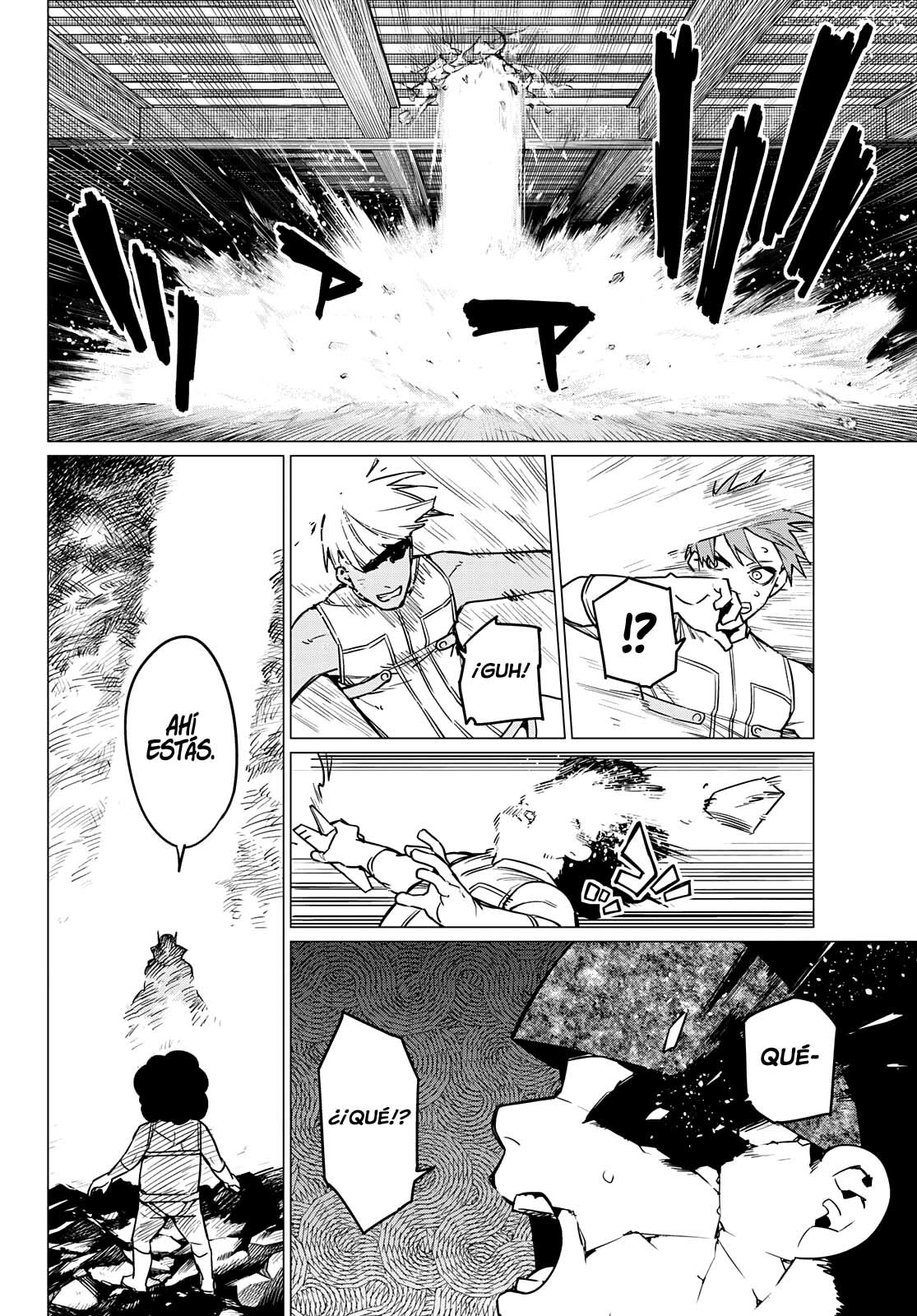 Sentai Daishikkaku Capitulo 36: Los exámenes de Bailong: Enfrentando al equipo de cadetes, Parte 8 página 16