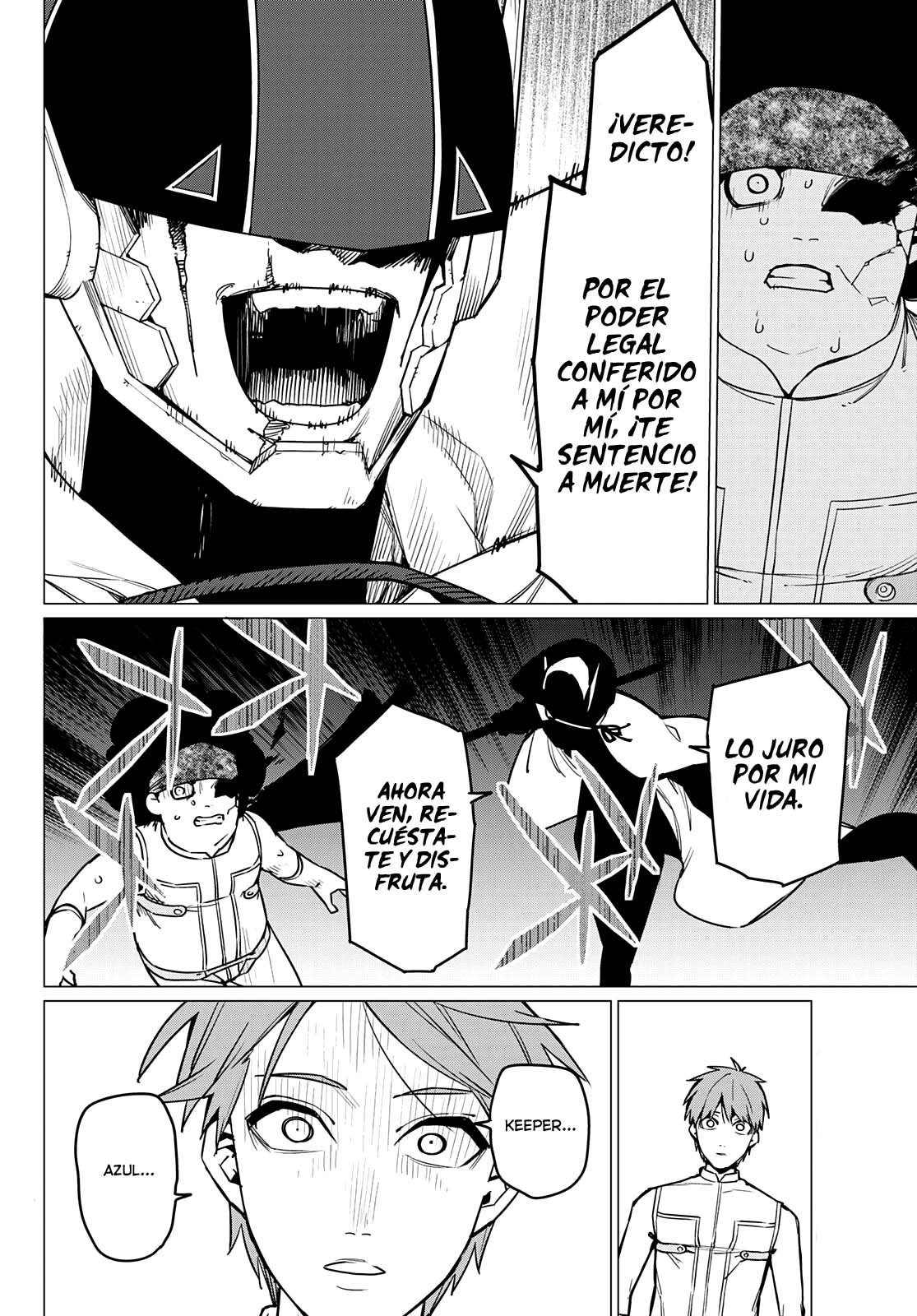 Sentai Daishikkaku Capitulo 36: Los exámenes de Bailong: Enfrentando al equipo de cadetes, Parte 8 página 18