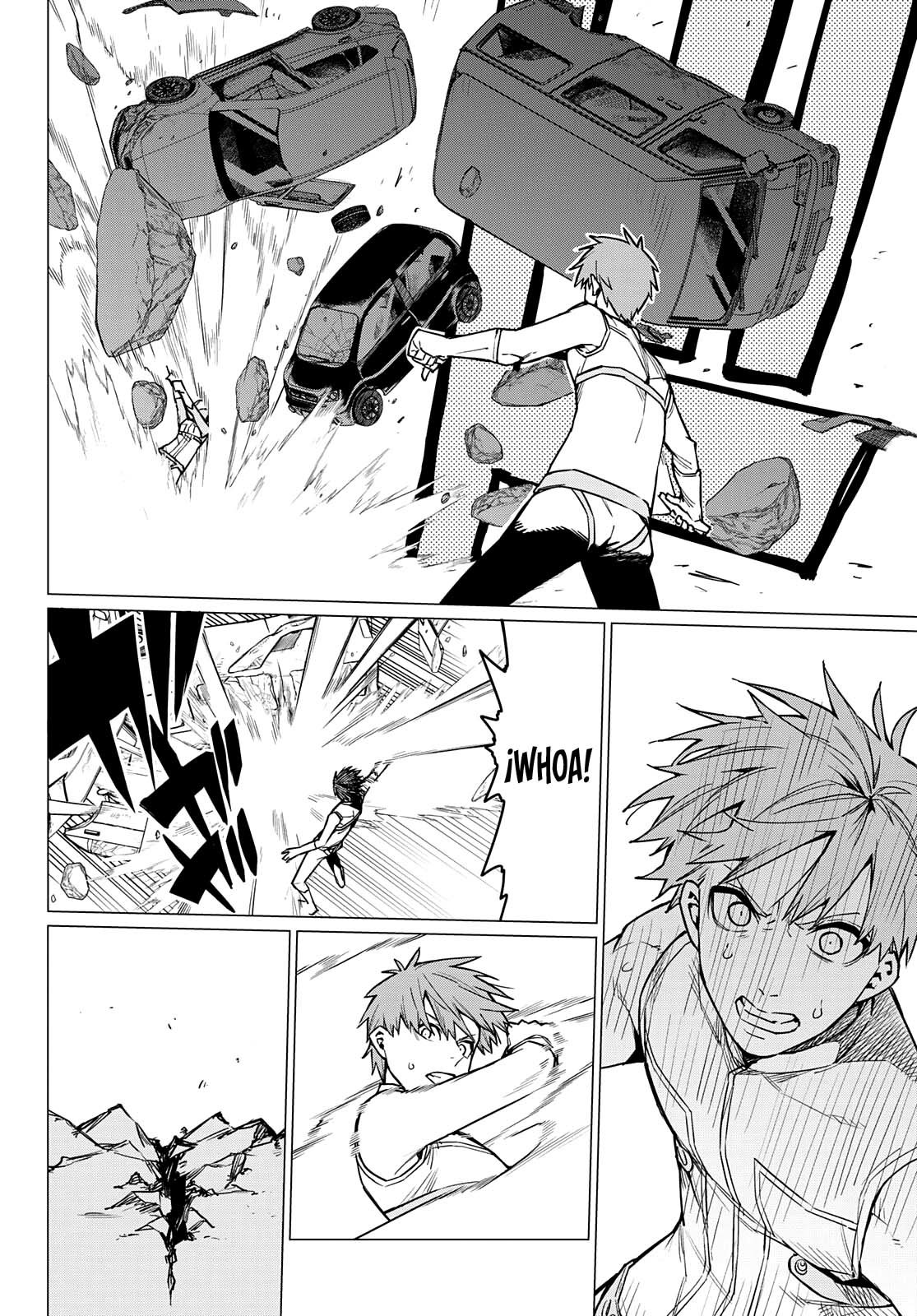 Sentai Daishikkaku Capitulo 36: Los exámenes de Bailong: Enfrentando al equipo de cadetes, Parte 8 página 5