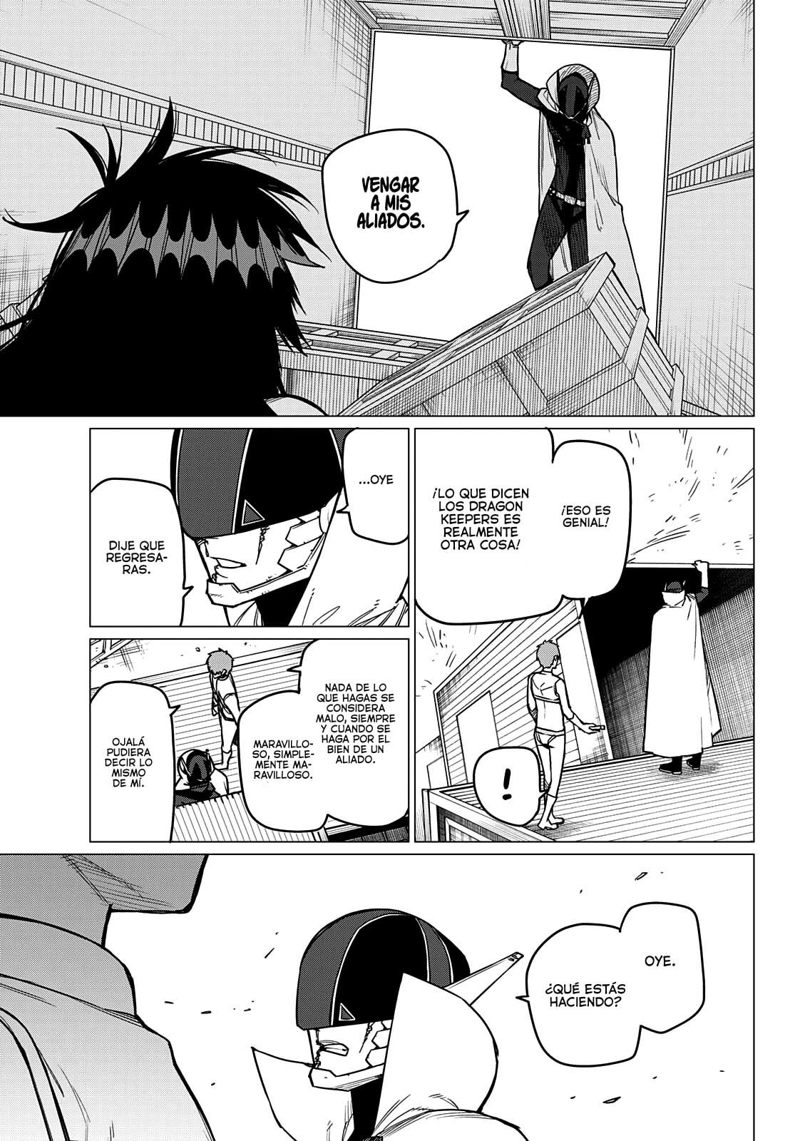 Sentai Daishikkaku Capitulo 37: Los exámenes de Bailong: Enfrentando al equipo de cadetes, Parte 9 página 16