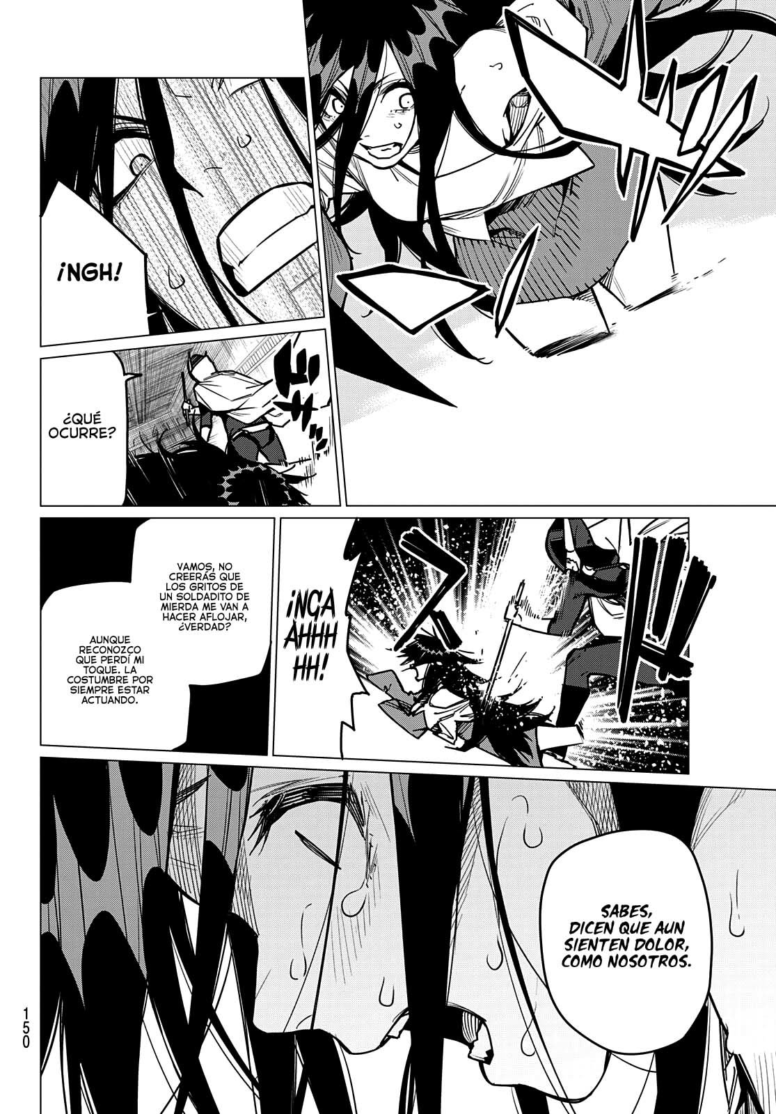 Sentai Daishikkaku Capitulo 37: Los exámenes de Bailong: Enfrentando al equipo de cadetes, Parte 9 página 7