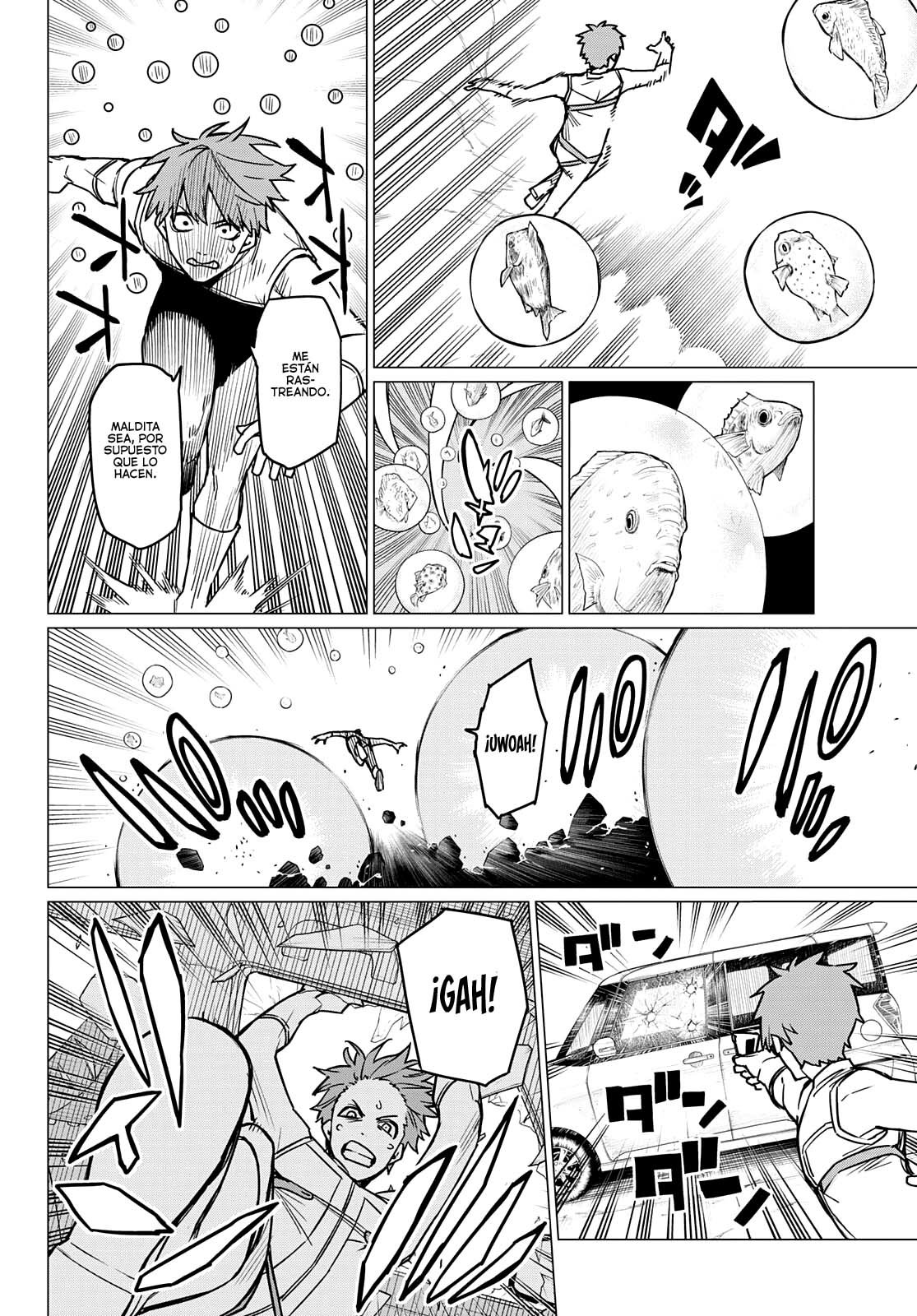 Sentai Daishikkaku Capitulo 38: Los exámenes de Bailong: Enfrentando al Keeper Azul página 13