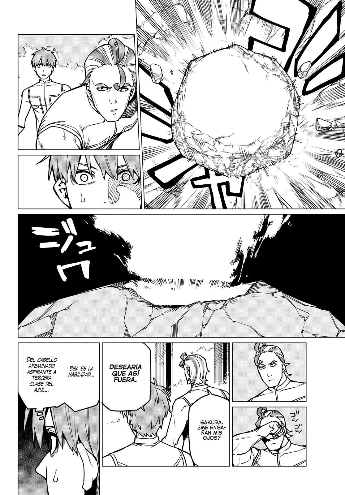 Sentai Daishikkaku Capitulo 38: Los exámenes de Bailong: Enfrentando al Keeper Azul página 19