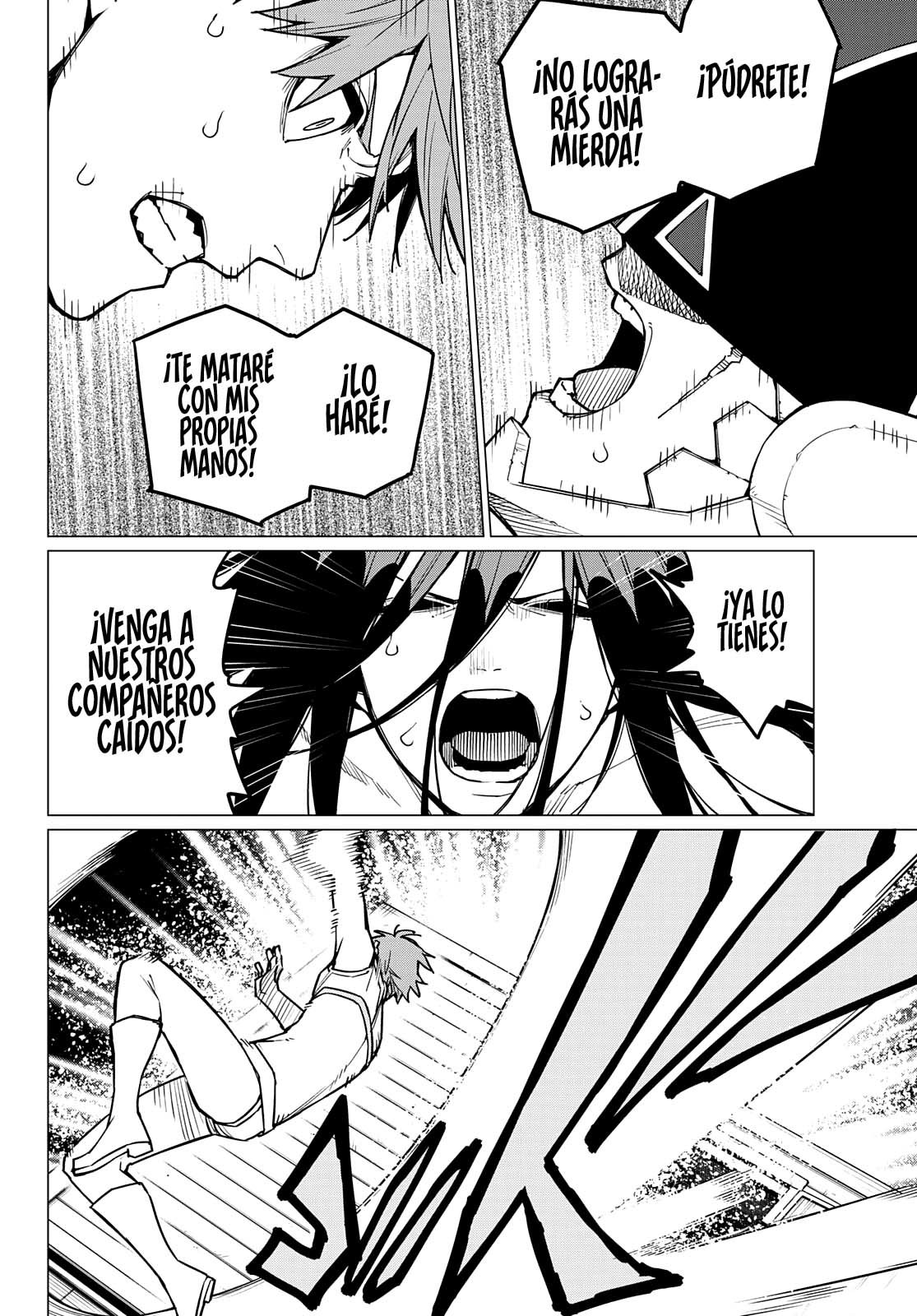 Sentai Daishikkaku Capitulo 38: Los exámenes de Bailong: Enfrentando al Keeper Azul página 3