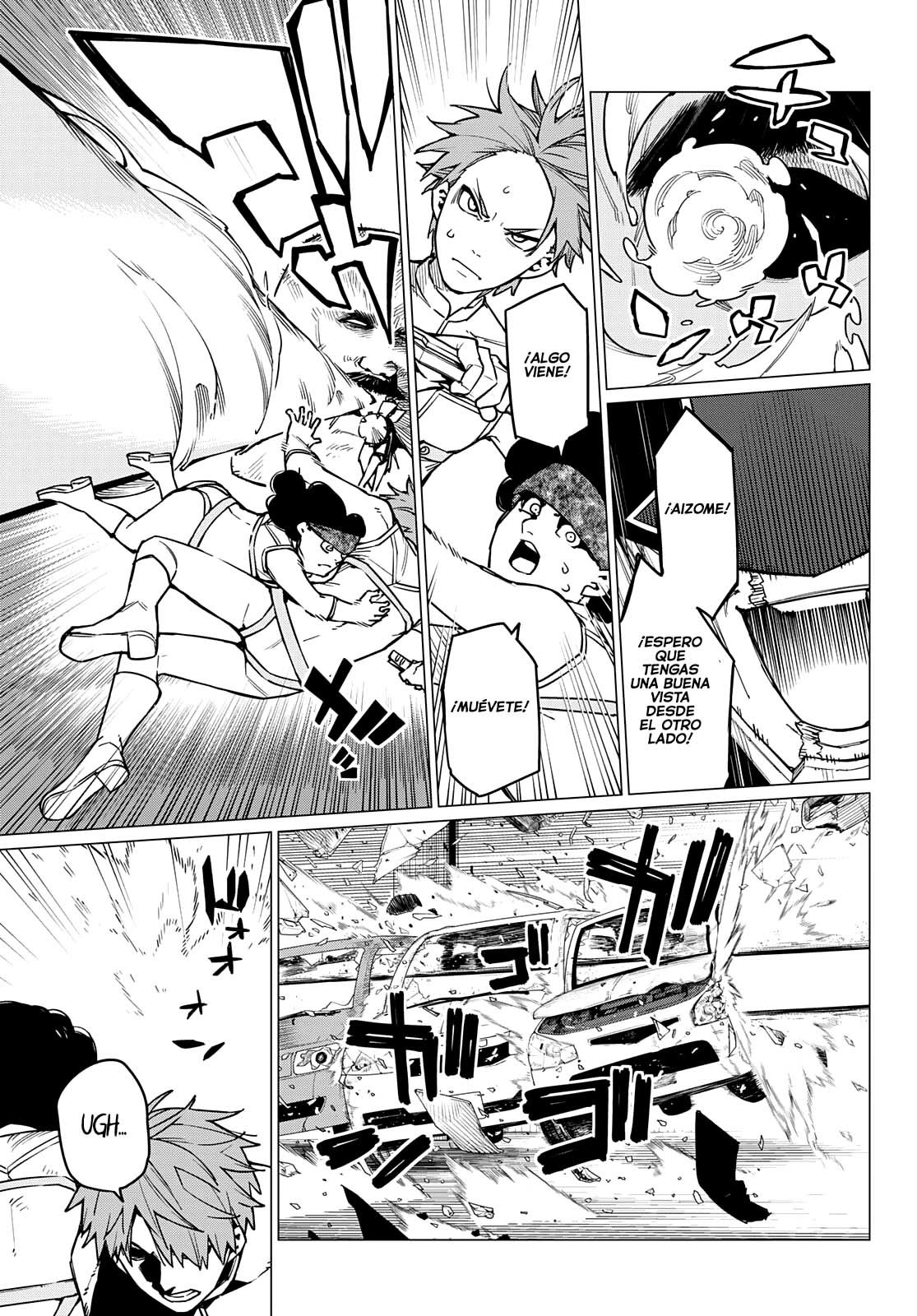Sentai Daishikkaku Capitulo 38: Los exámenes de Bailong: Enfrentando al Keeper Azul página 8