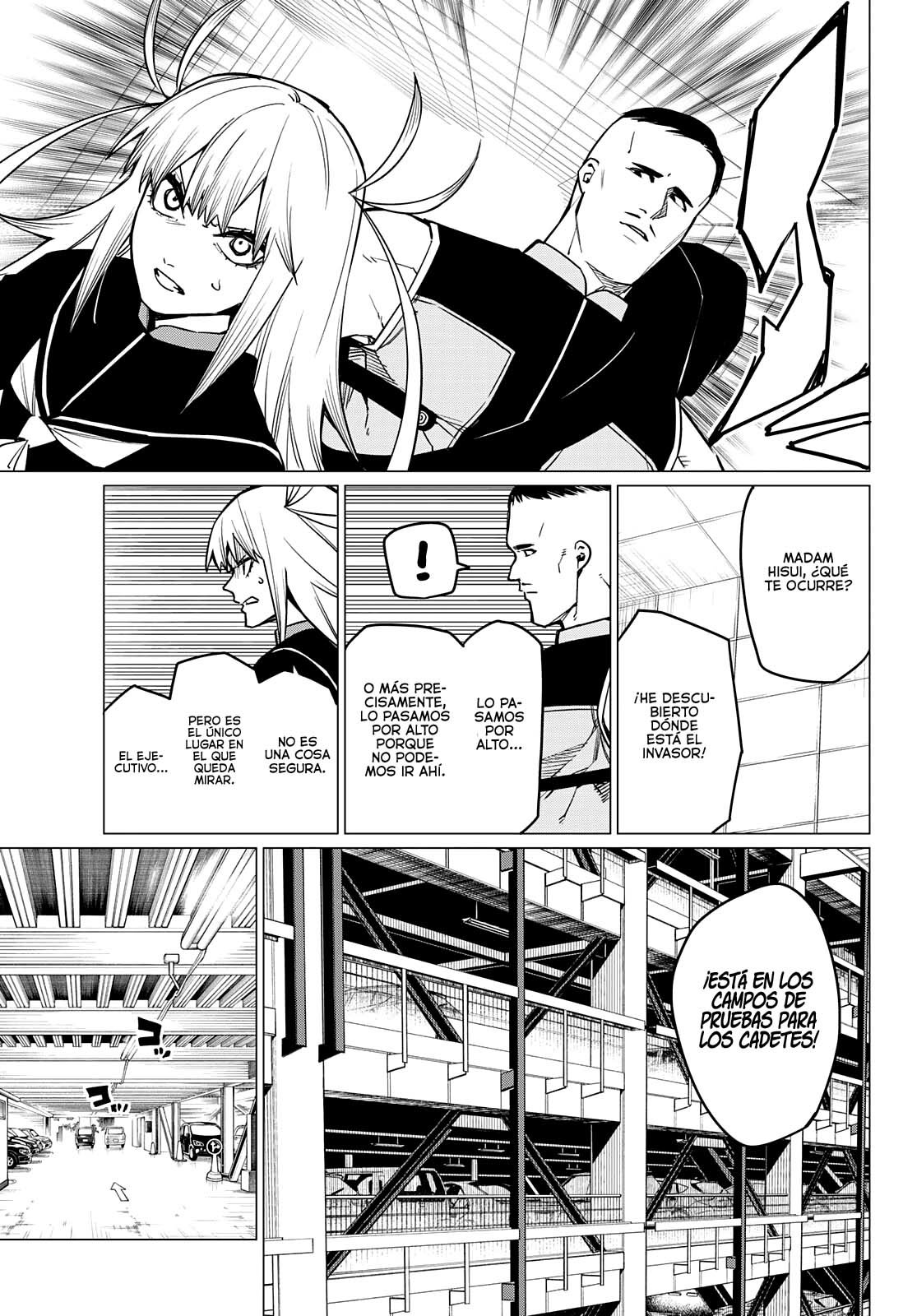 Sentai Daishikkaku Capitulo 39: Los exámenes de Bailong: Enfrentando al Keeper Azul, parte 2 página 10