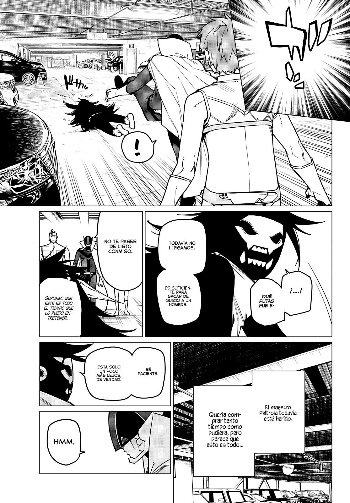 Sentai Daishikkaku Capitulo 39: Los exámenes de Bailong: Enfrentando al Keeper Azul, parte 2 página 12
