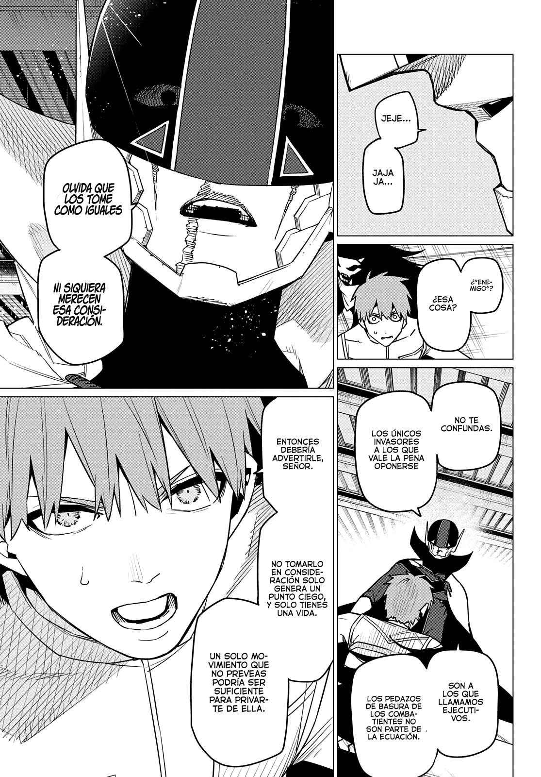 Sentai Daishikkaku Capitulo 39: Los exámenes de Bailong: Enfrentando al Keeper Azul, parte 2 página 14