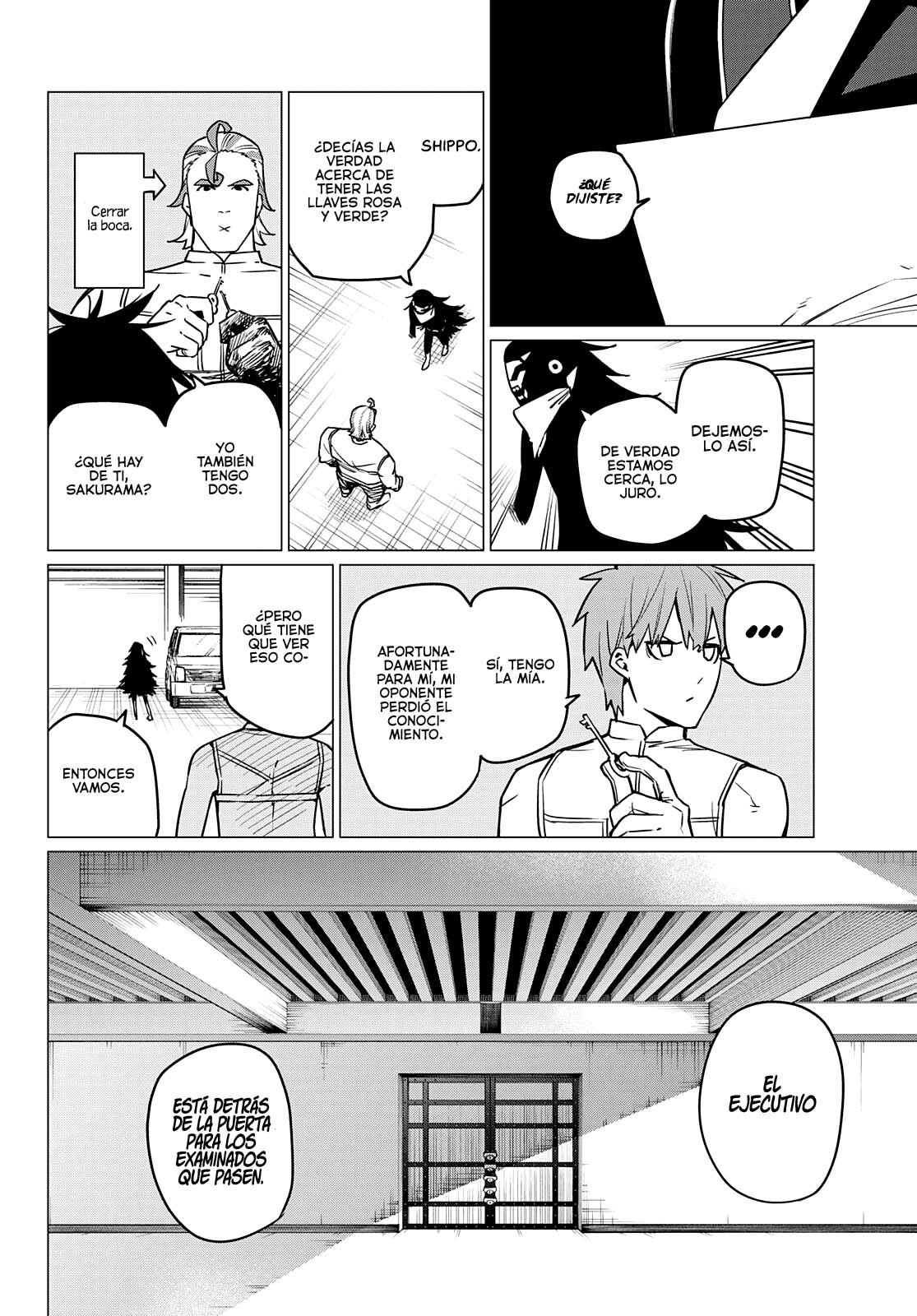 Sentai Daishikkaku Capitulo 39: Los exámenes de Bailong: Enfrentando al Keeper Azul, parte 2 página 15