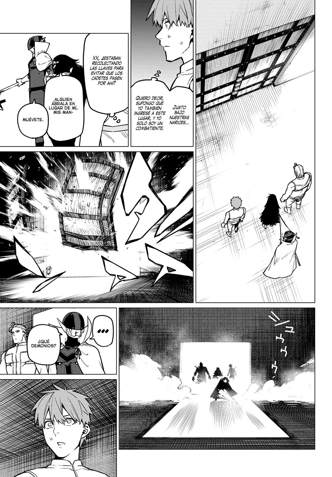 Sentai Daishikkaku Capitulo 39: Los exámenes de Bailong: Enfrentando al Keeper Azul, parte 2 página 16