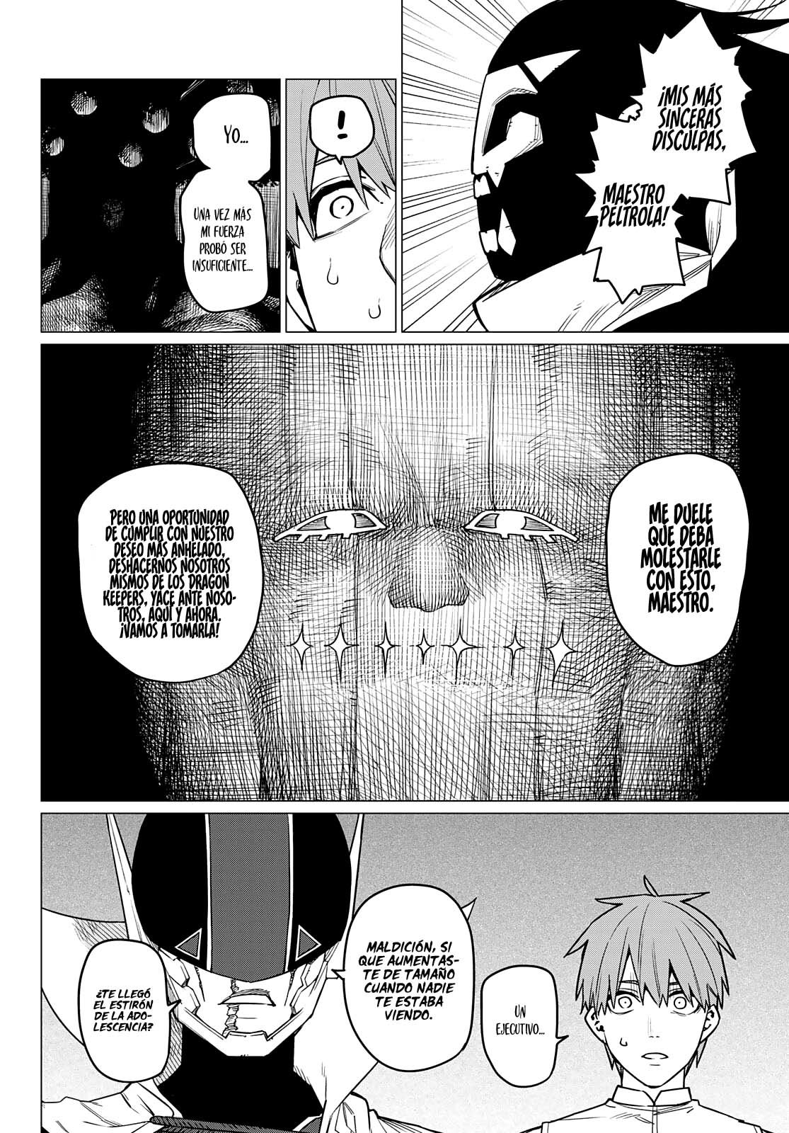 Sentai Daishikkaku Capitulo 39: Los exámenes de Bailong: Enfrentando al Keeper Azul, parte 2 página 18