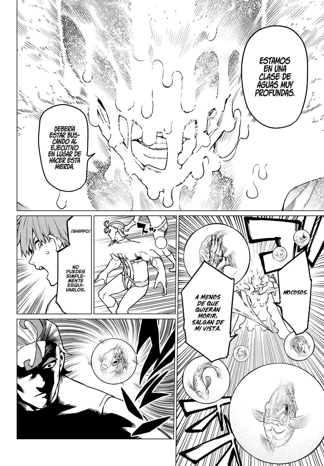 Sentai Daishikkaku Capitulo 39: Los exámenes de Bailong: Enfrentando al Keeper Azul, parte 2 página 3