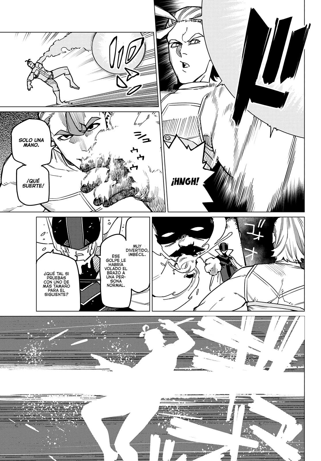Sentai Daishikkaku Capitulo 39: Los exámenes de Bailong: Enfrentando al Keeper Azul, parte 2 página 4