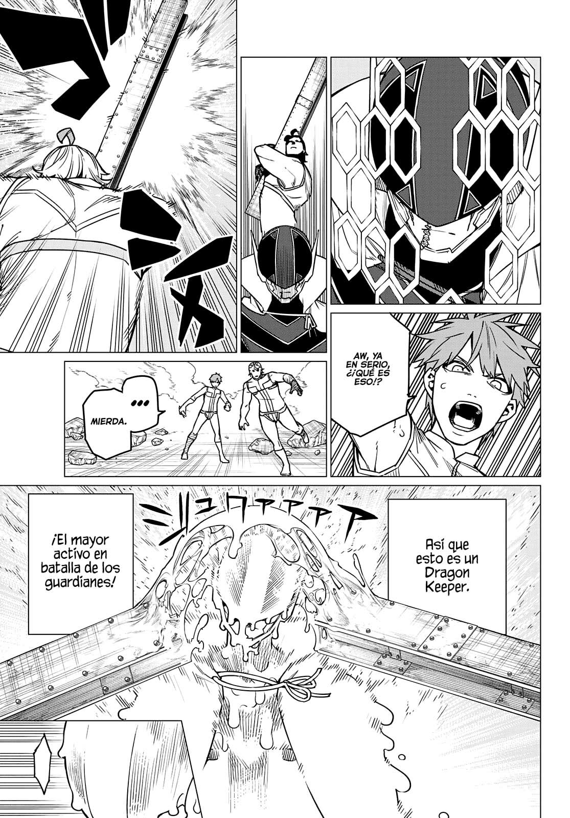 Sentai Daishikkaku Capitulo 39: Los exámenes de Bailong: Enfrentando al Keeper Azul, parte 2 página 6