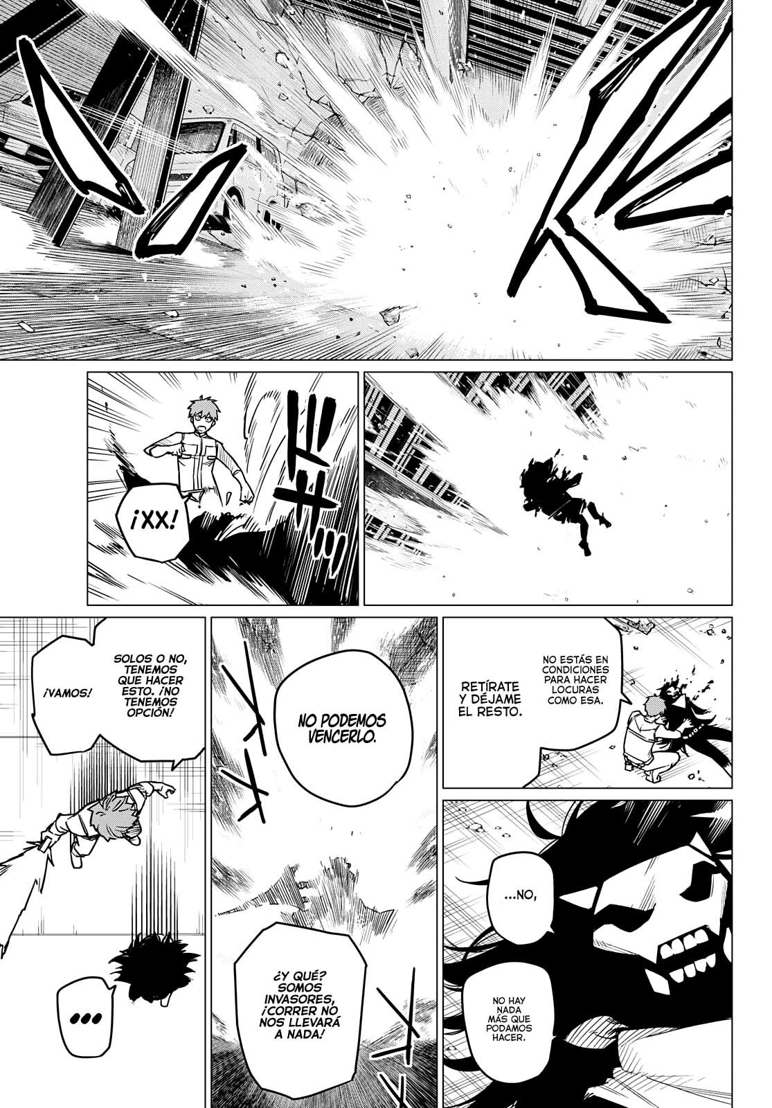 Sentai Daishikkaku Capitulo 39: Los exámenes de Bailong: Enfrentando al Keeper Azul, parte 2 página 8