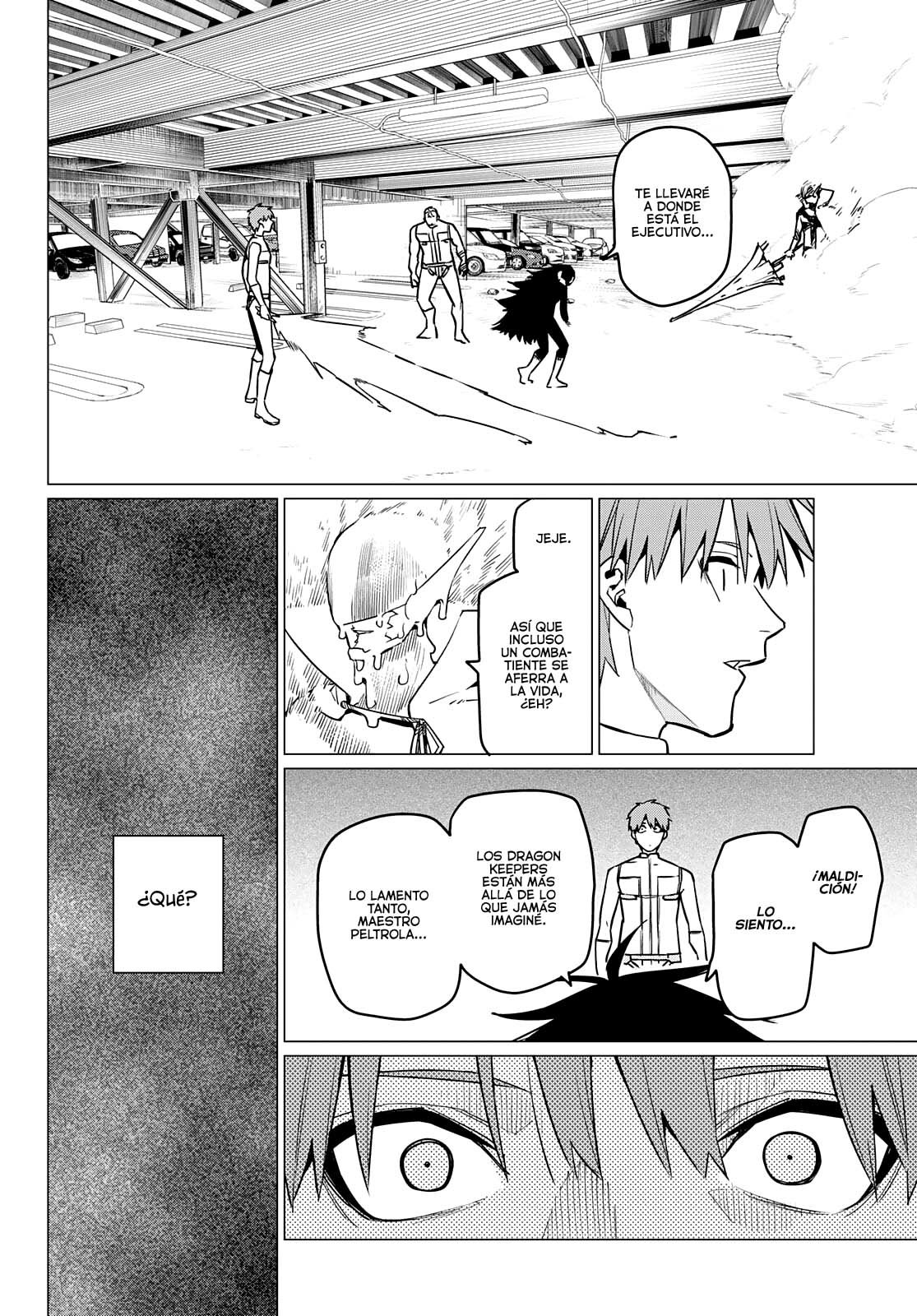 Sentai Daishikkaku Capitulo 39: Los exámenes de Bailong: Enfrentando al Keeper Azul, parte 2 página 9