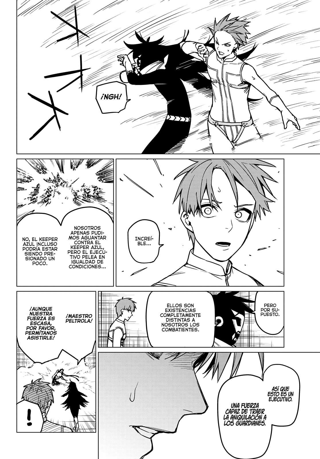 Sentai Daishikkaku Capitulo 40: El Keeper Azul vs Peltrola página 14