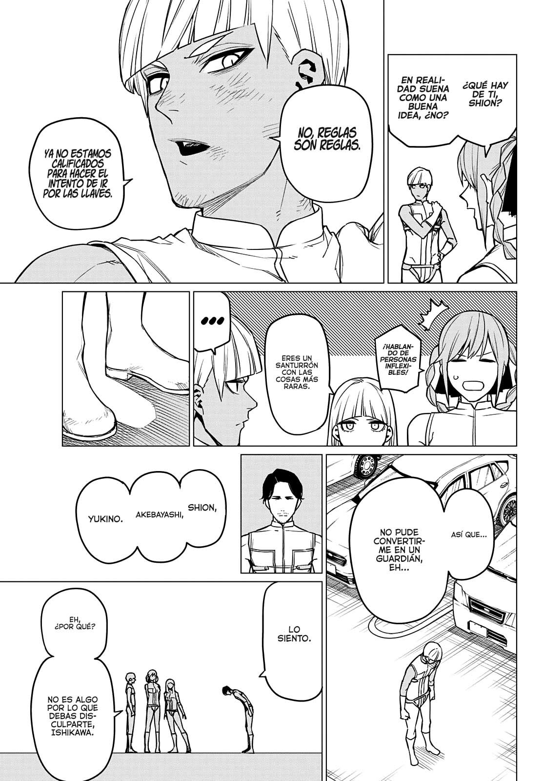 Sentai Daishikkaku Capitulo 41: Los exámenes de Bailong: Enfrentando a Peltrola página 14