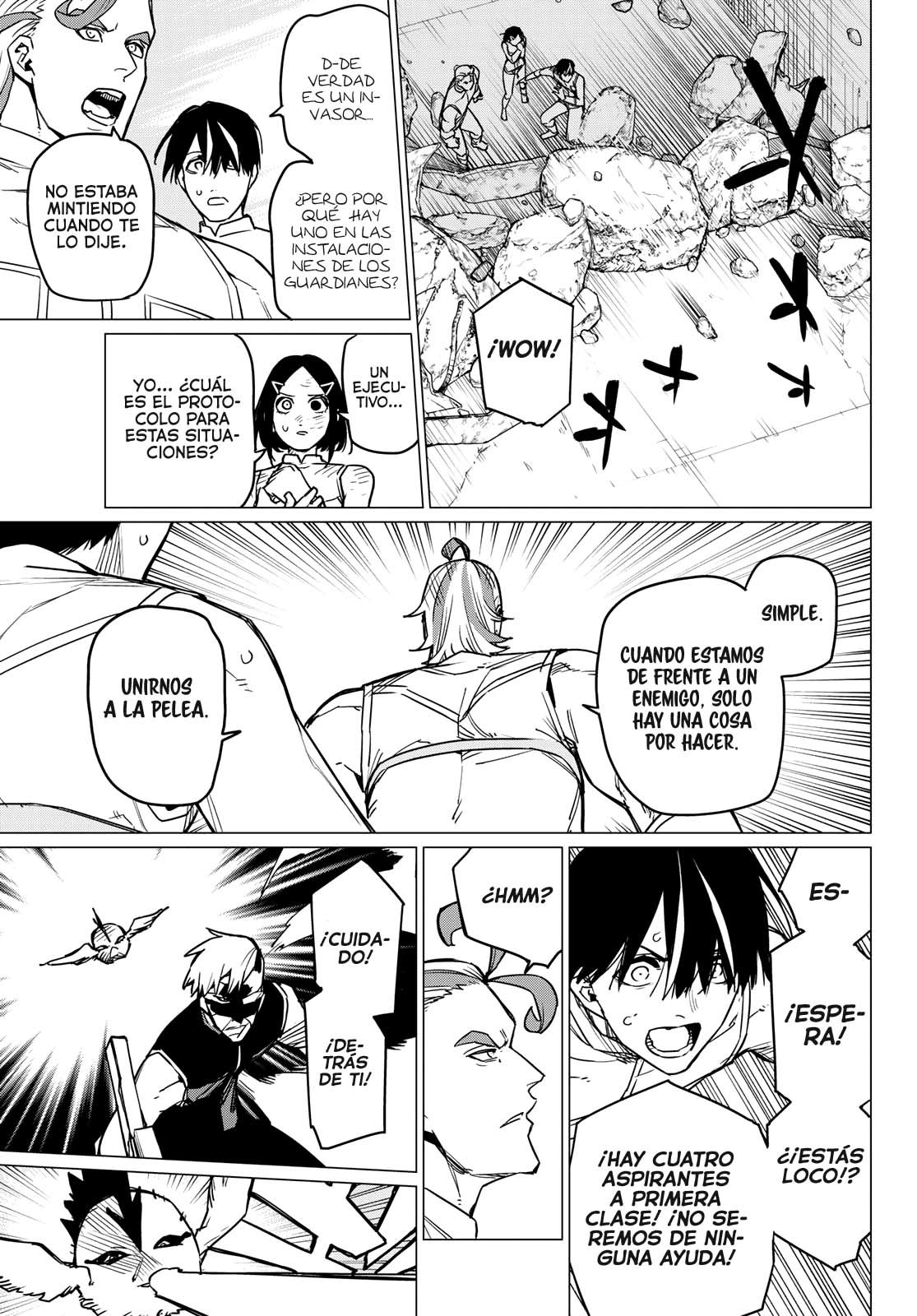 Sentai Daishikkaku Capitulo 42: Los exámenes de Bailong: Enfrentando a Peltrola, parte 2 página 5