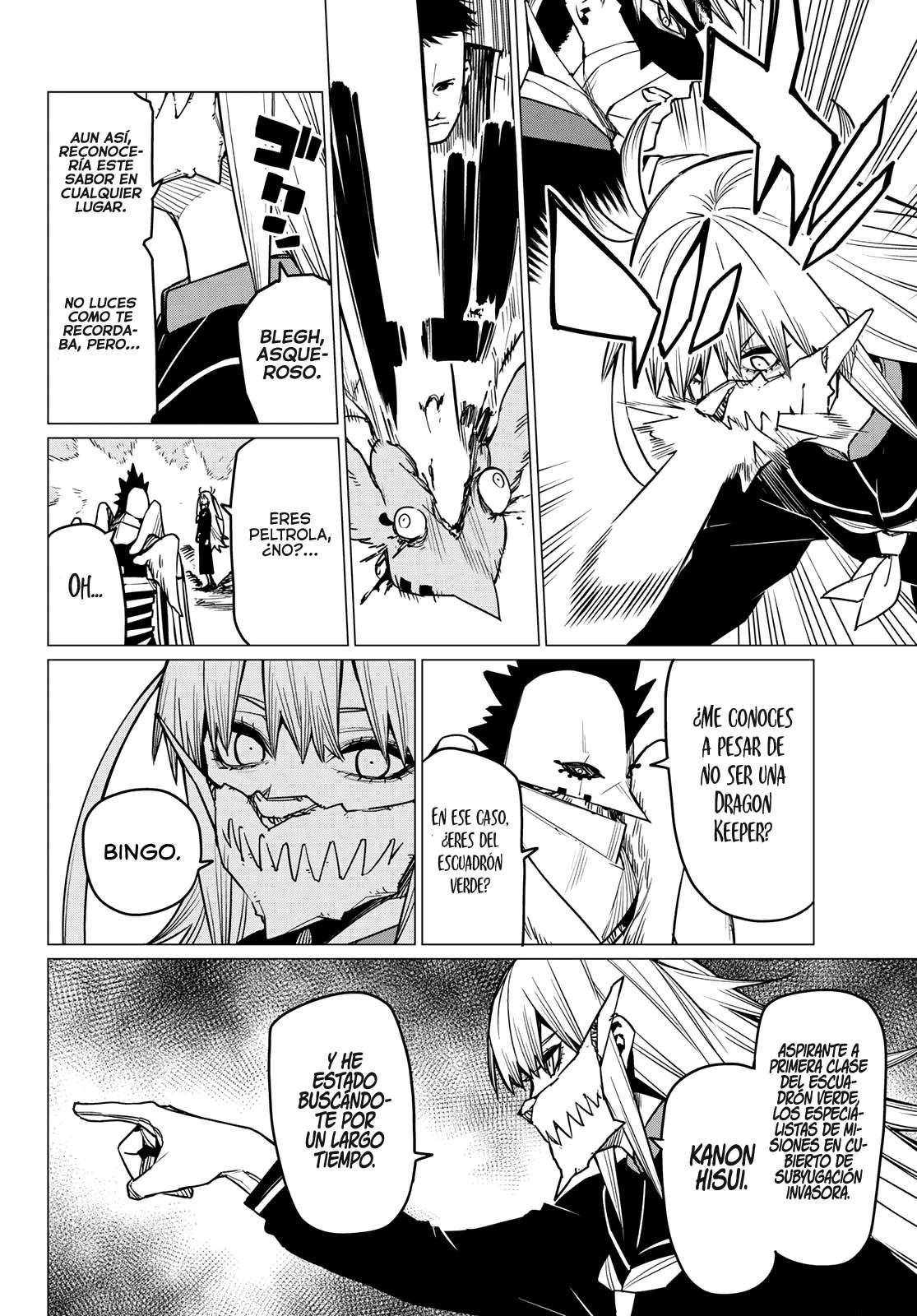 Sentai Daishikkaku Capitulo 42: Los exámenes de Bailong: Enfrentando a Peltrola, parte 2 página 6