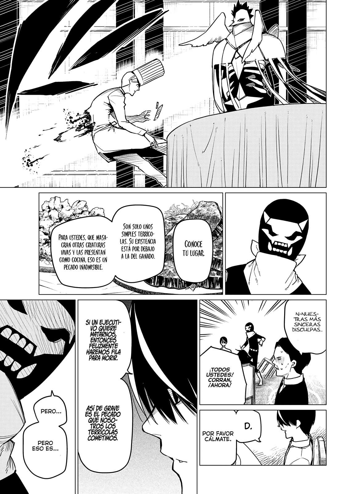 Sentai Daishikkaku Capitulo 43: Los exámenes de Bailong: Enfrentando a Peltrola, parte 3 página 12