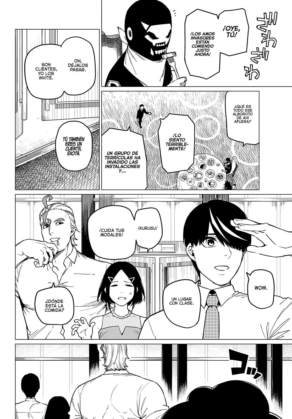 Sentai Daishikkaku Capitulo 43: Los exámenes de Bailong: Enfrentando a Peltrola, parte 3 página 7