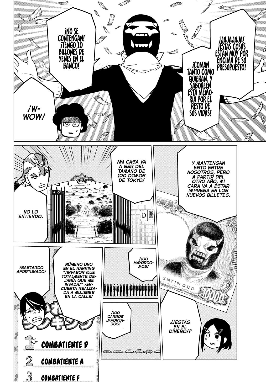 Sentai Daishikkaku Capitulo 43: Los exámenes de Bailong: Enfrentando a Peltrola, parte 3 página 9
